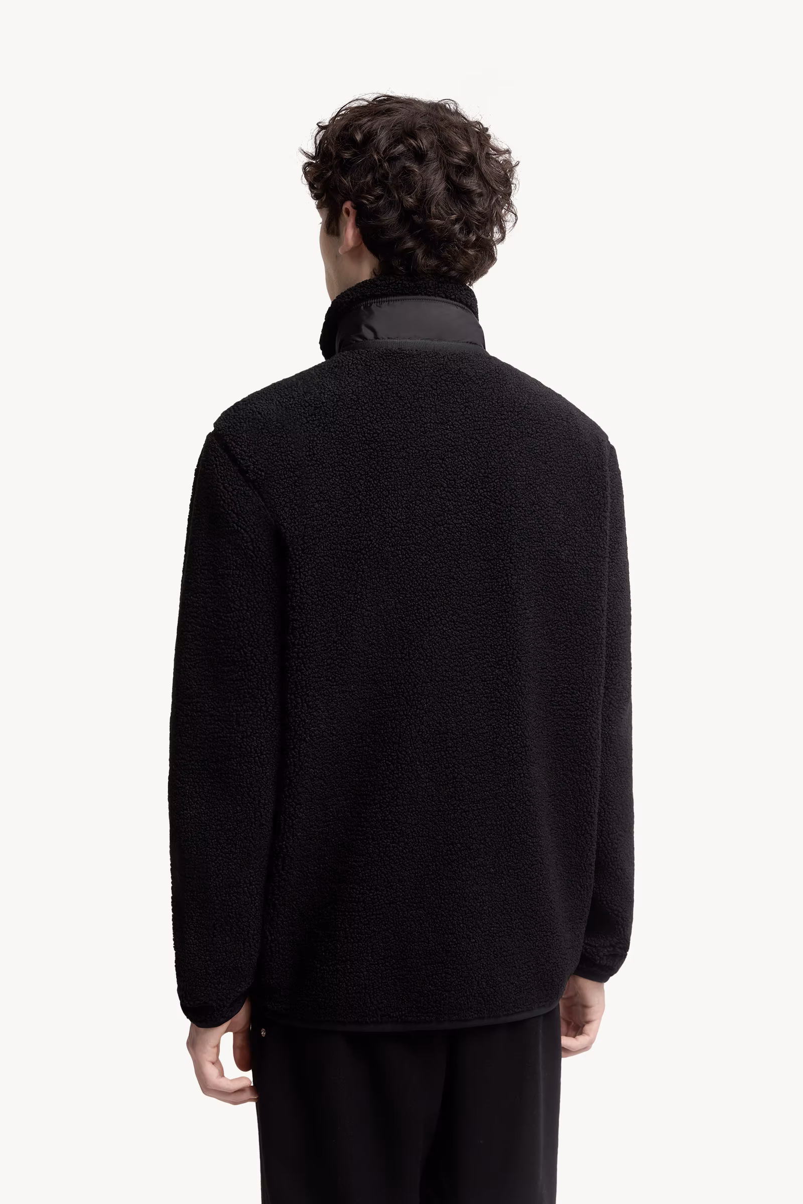 Teddy Zip-Up Sweatshirt with Pocket