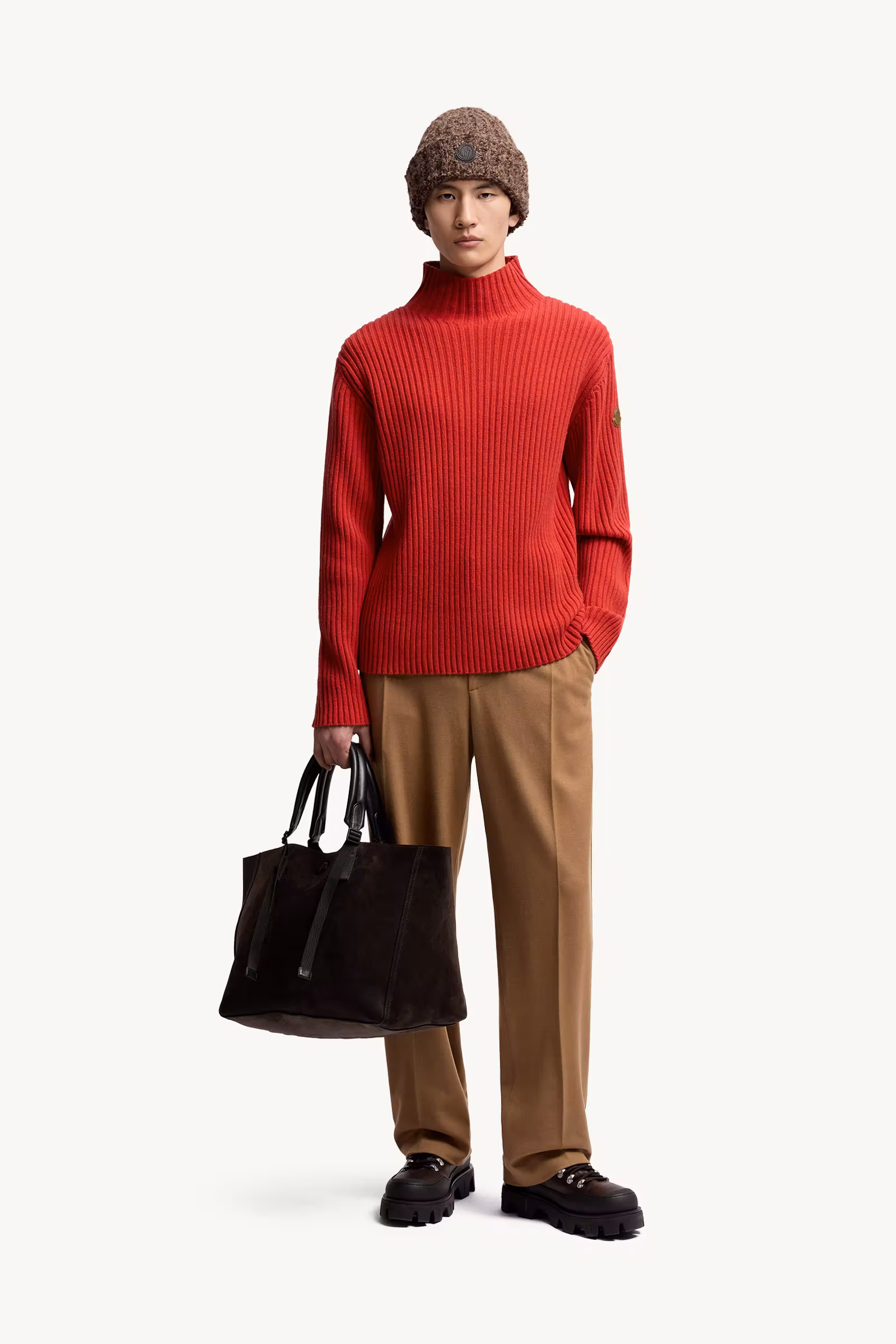 Wool & Cashmere Turtleneck Sweater