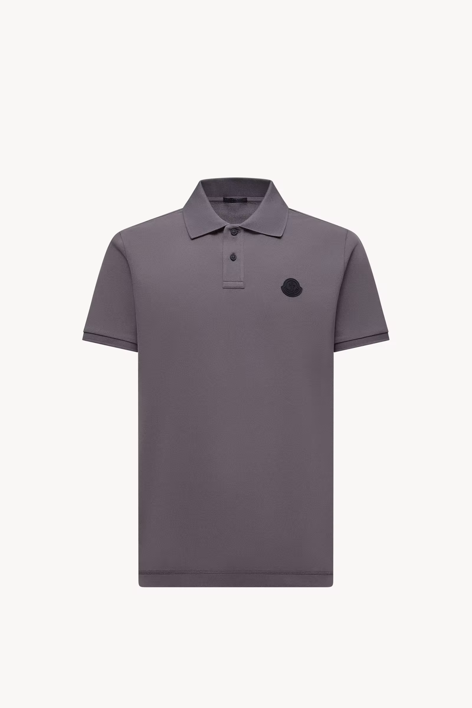 Logo Patch Cotton Piquet Polo Shirt