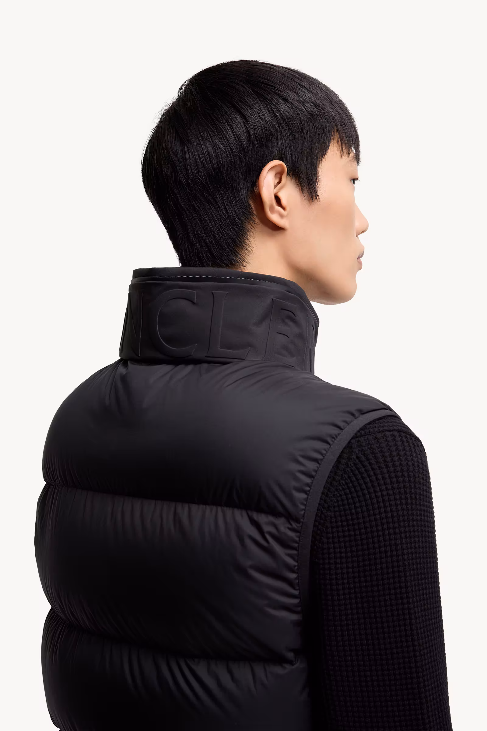 Guersac Diagonal-Quilted Hooded Down Vest