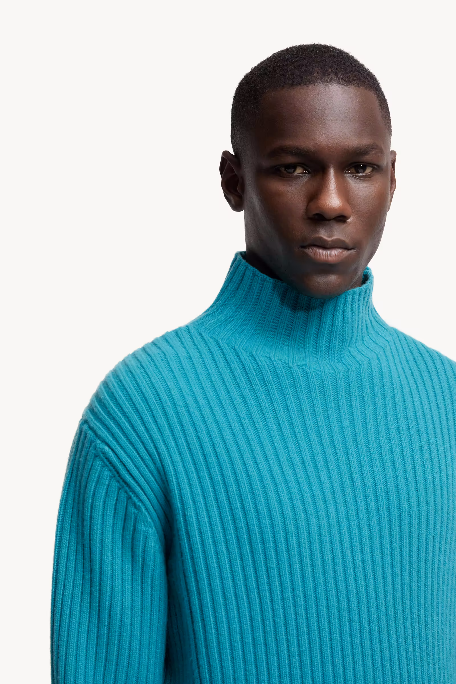 Wool & Cashmere Turtleneck Sweater