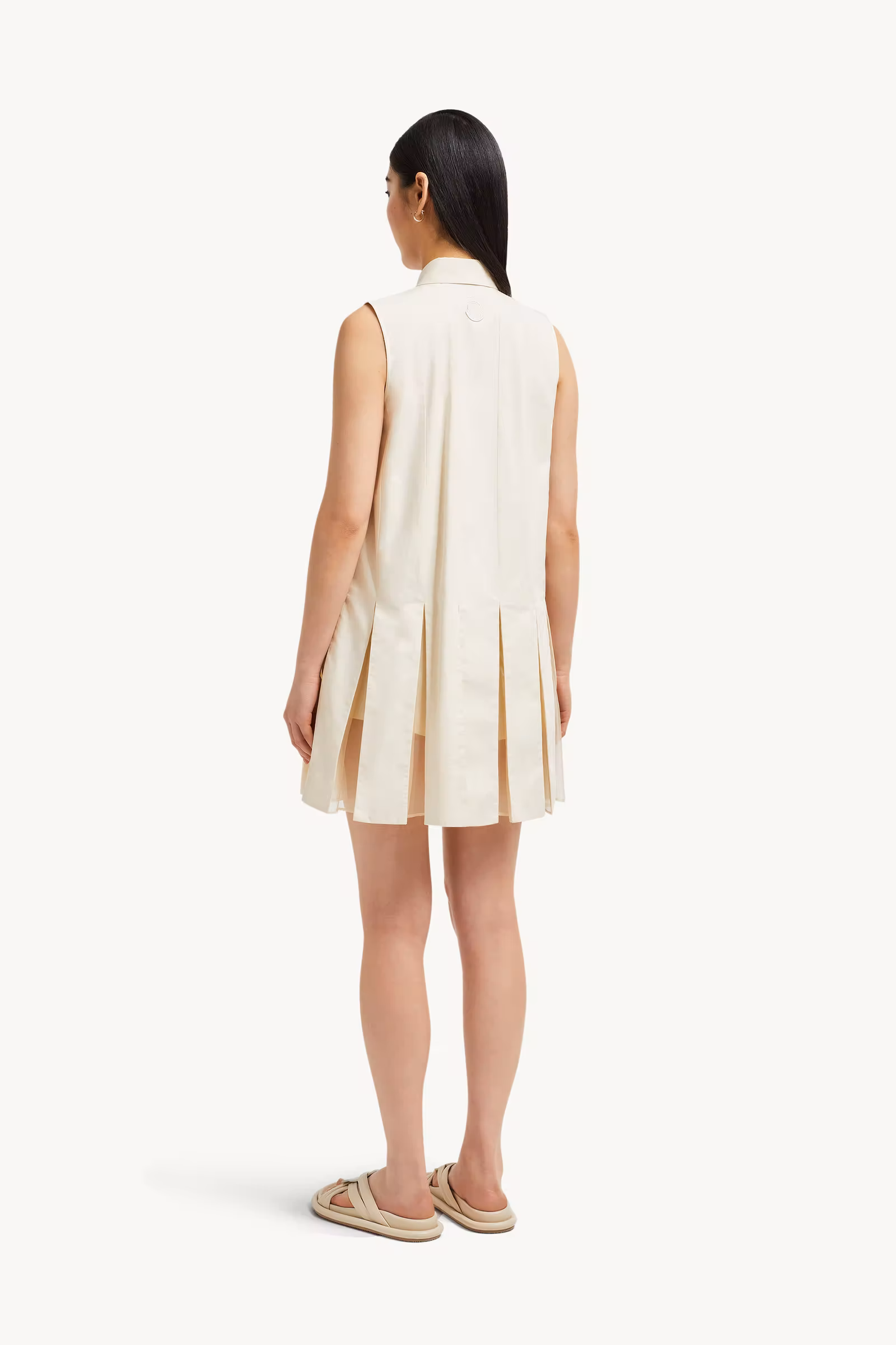 Cotton & Silk Mini Shirt Dress