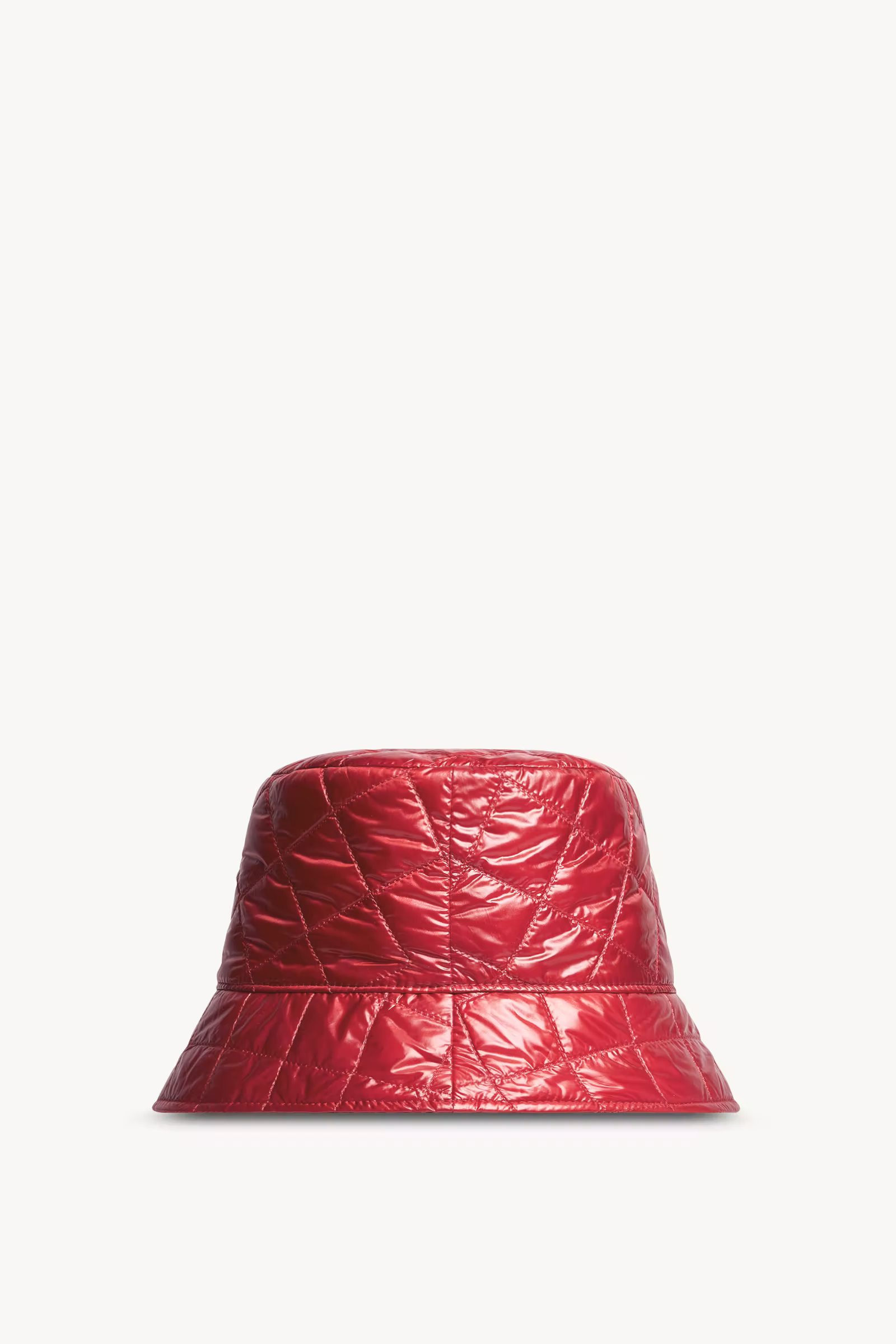 Diamond-Quilted Padded Bucket Hat