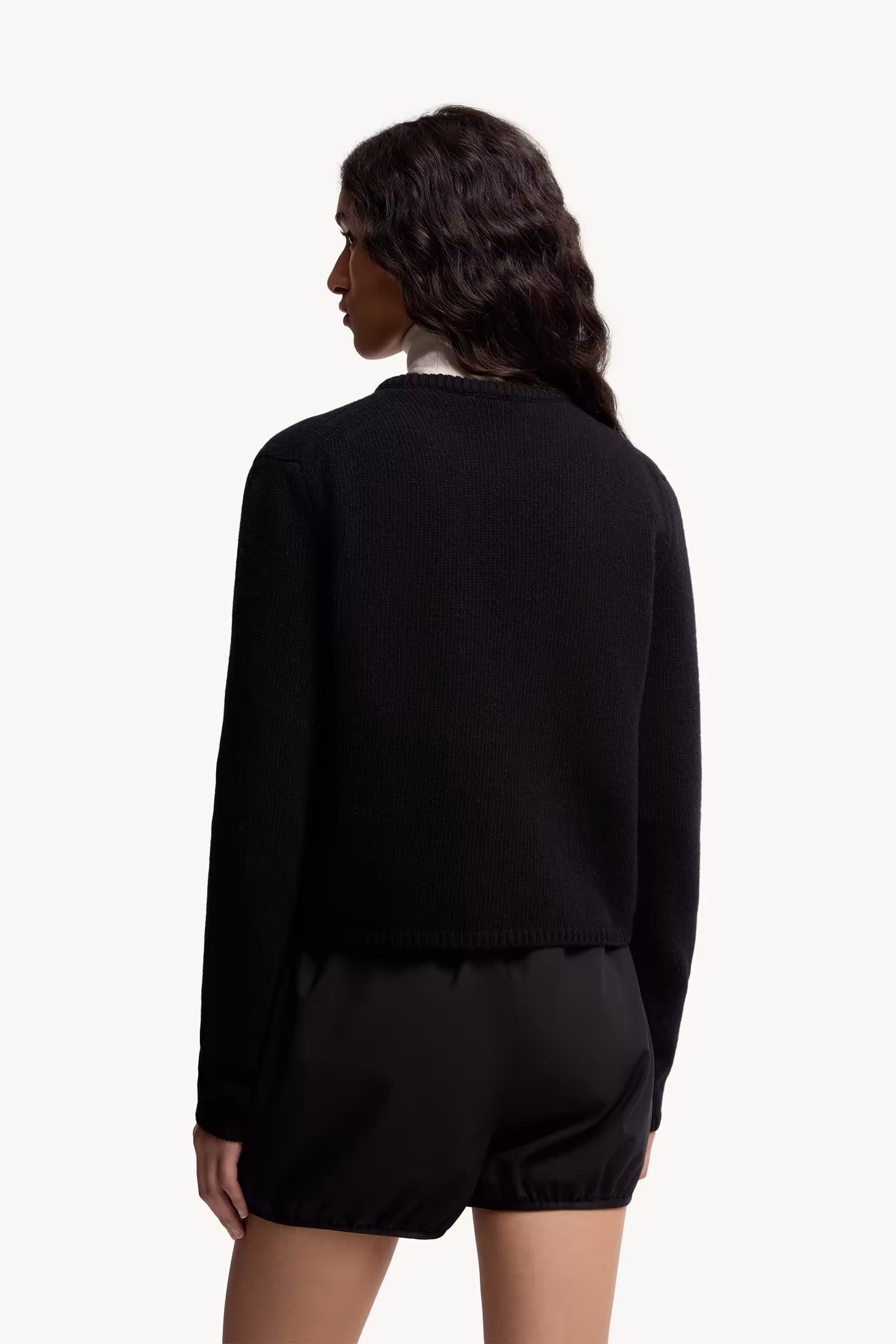 Embroidered Logo Wool & Cashmere Sweater