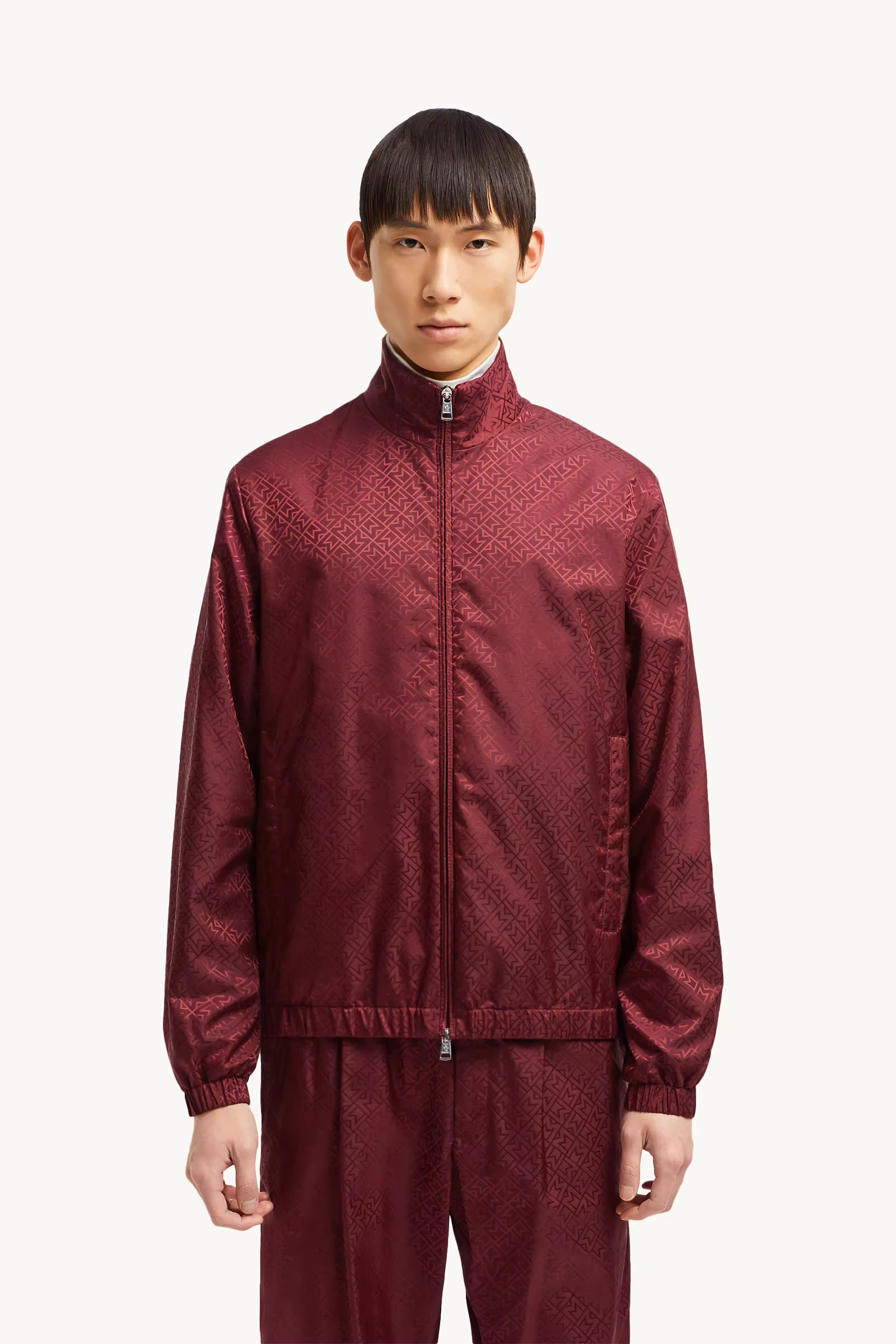 Vanoise Monogram Jacquard Windbreaker