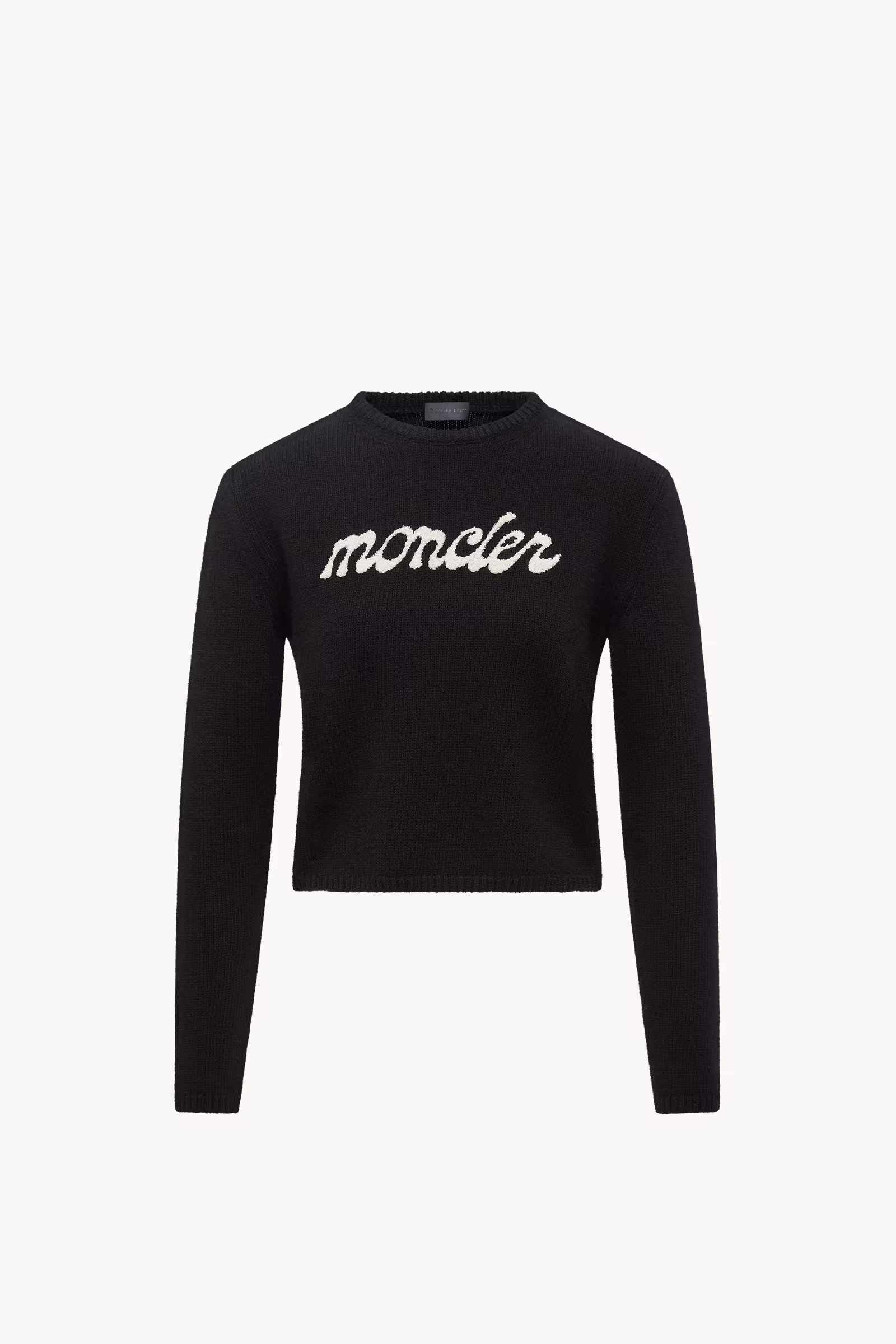 Embroidered Logo Wool & Cashmere Sweater