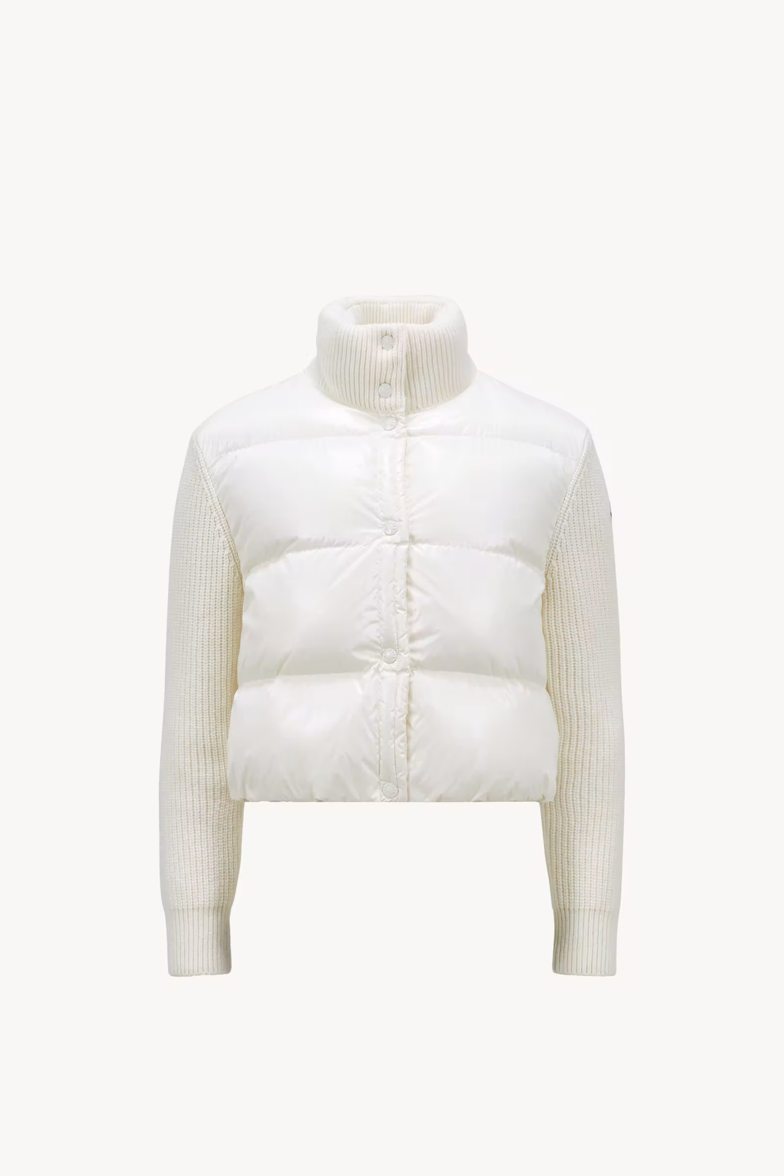Padded Wool Cardigan