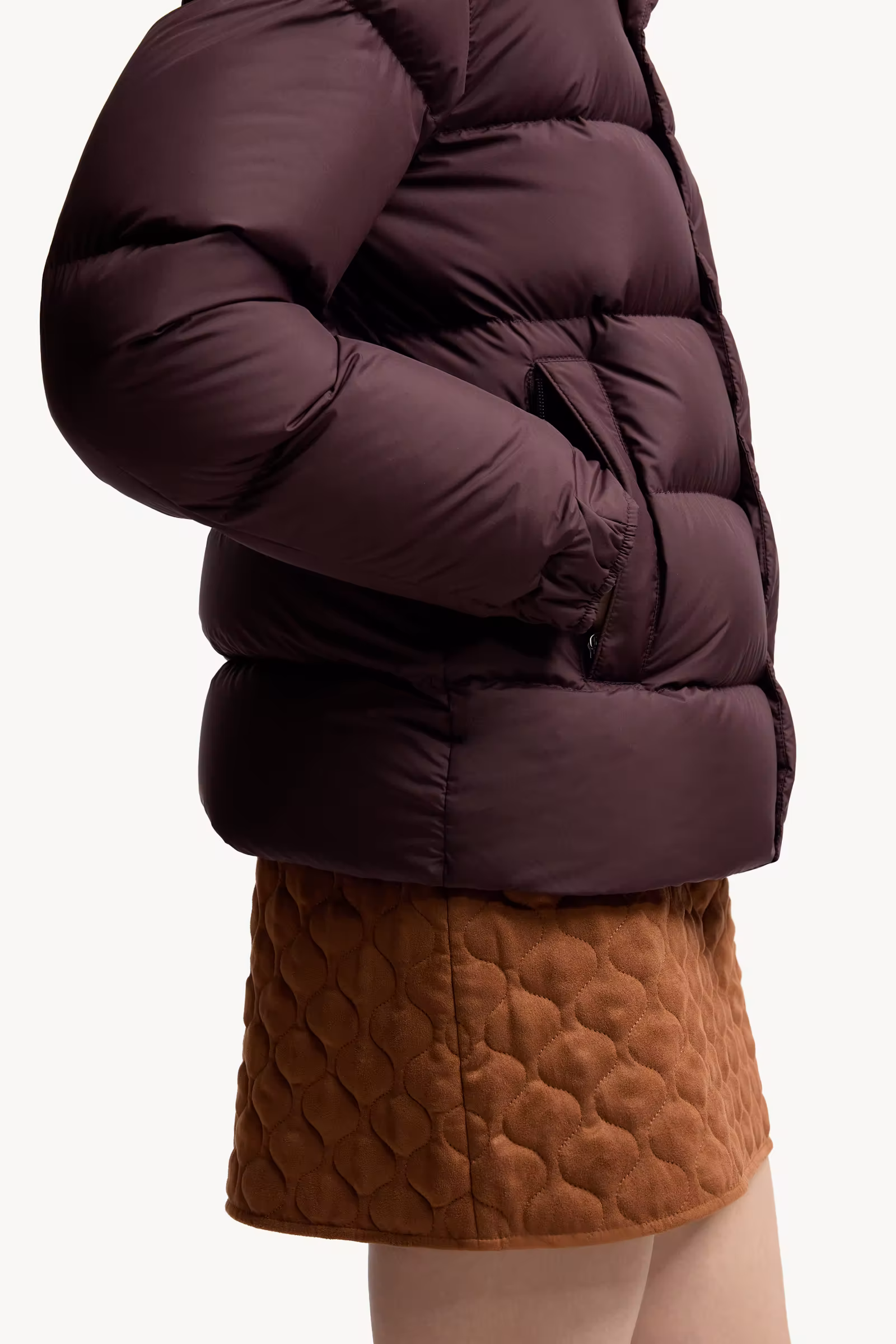 Moncler Maya 70 Hooded Short Down Jacket