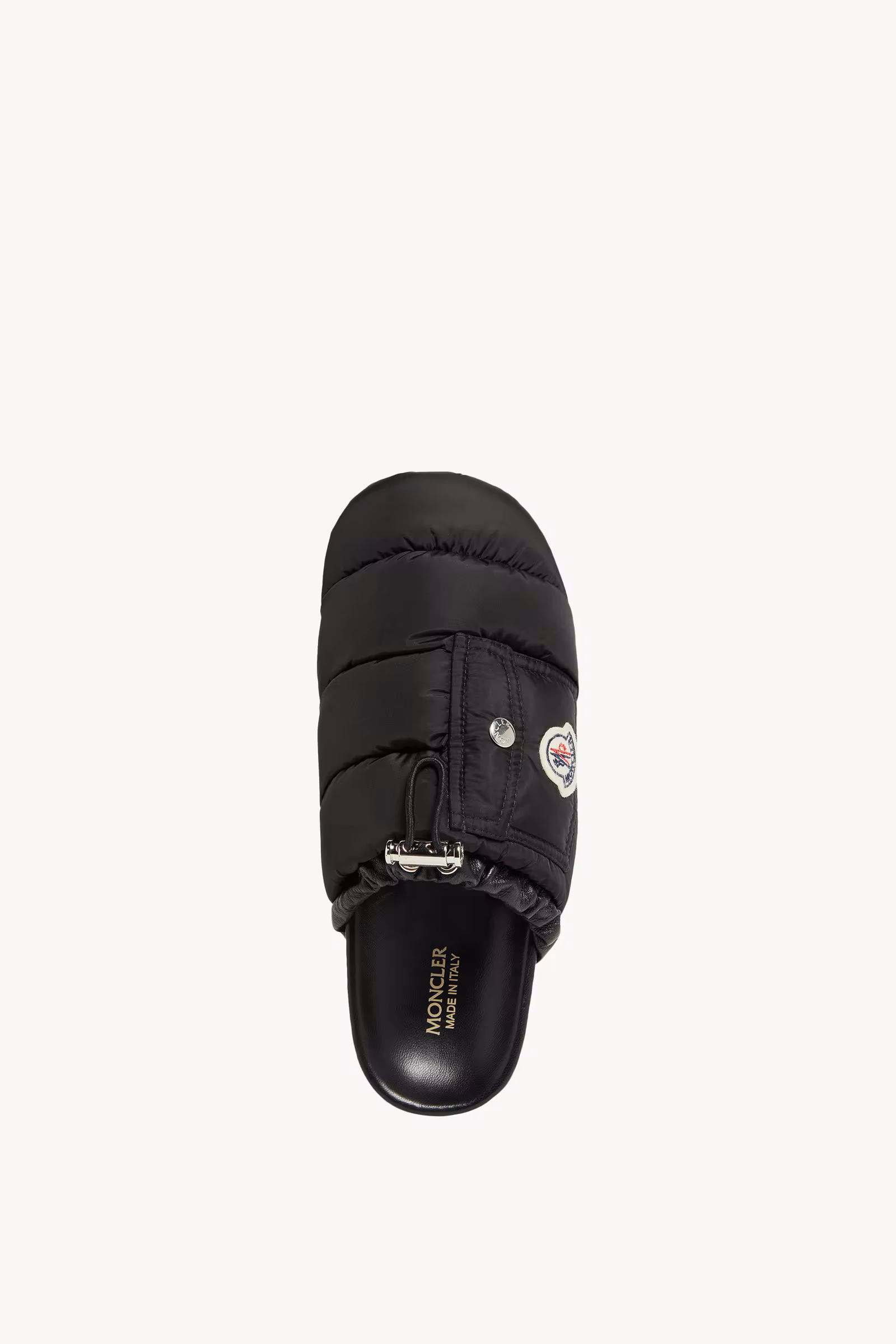 Mon Pocket Padded Leather Mules