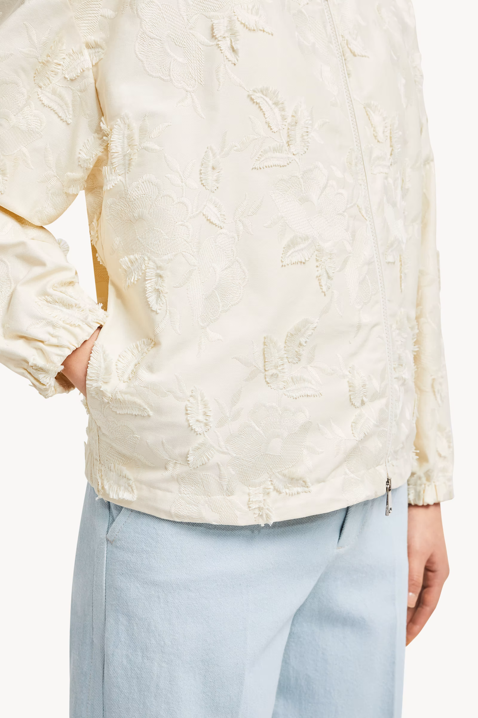 Charmeil Textured Hooded Jacket