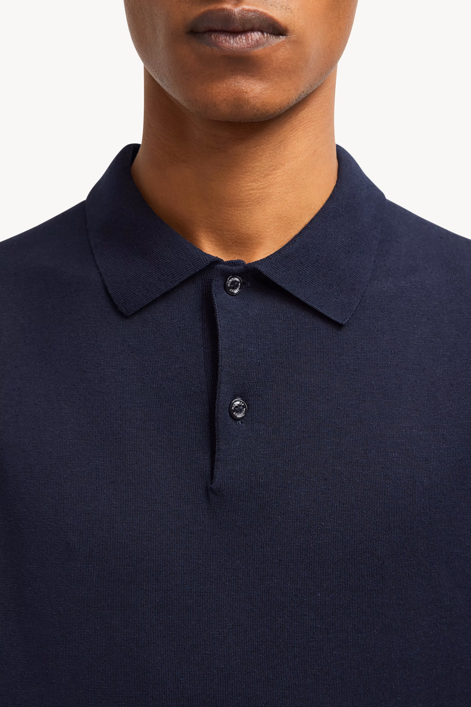 Silk & Linen Knit Polo Shirt