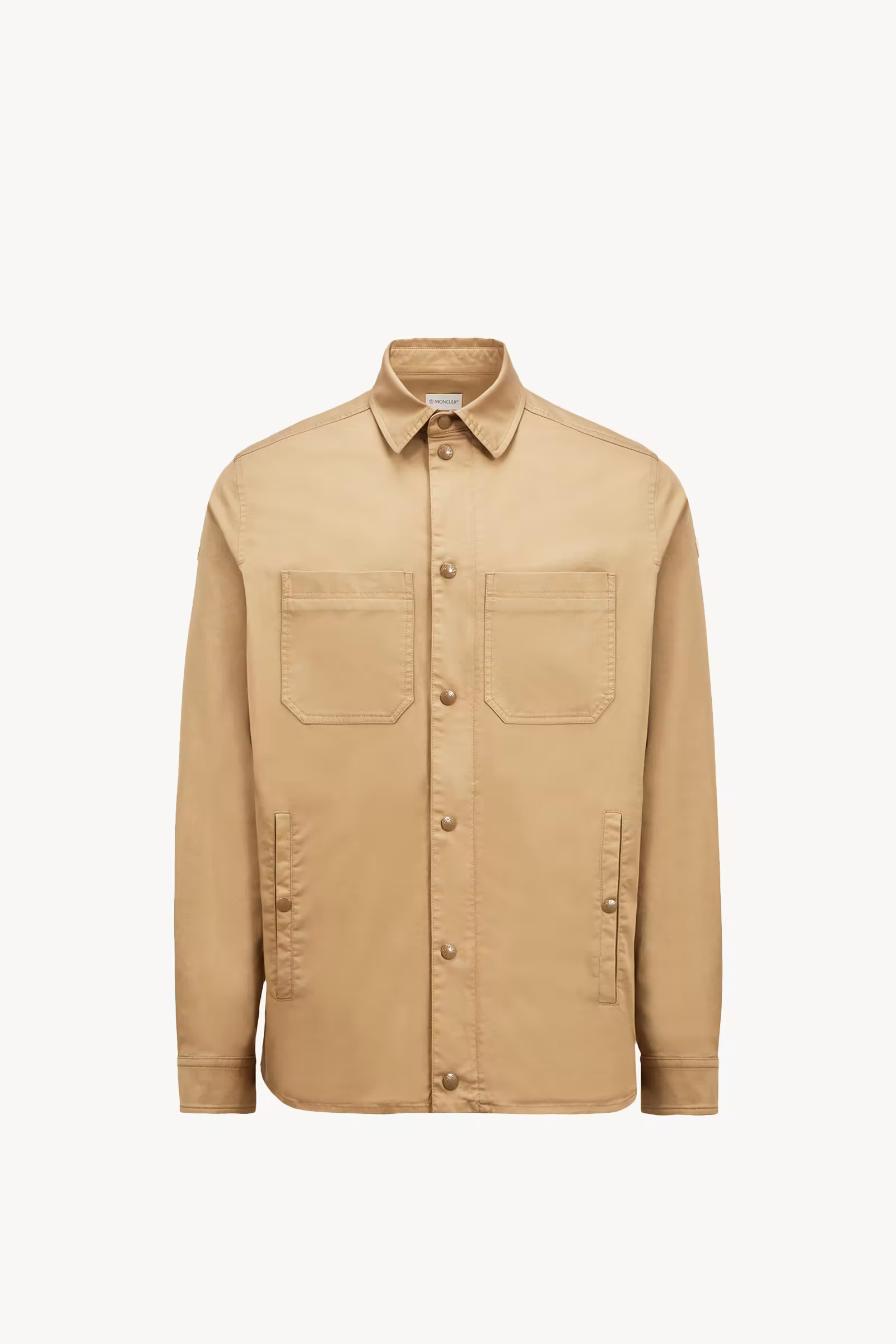 Cotton Gabardine Shirt Jacket