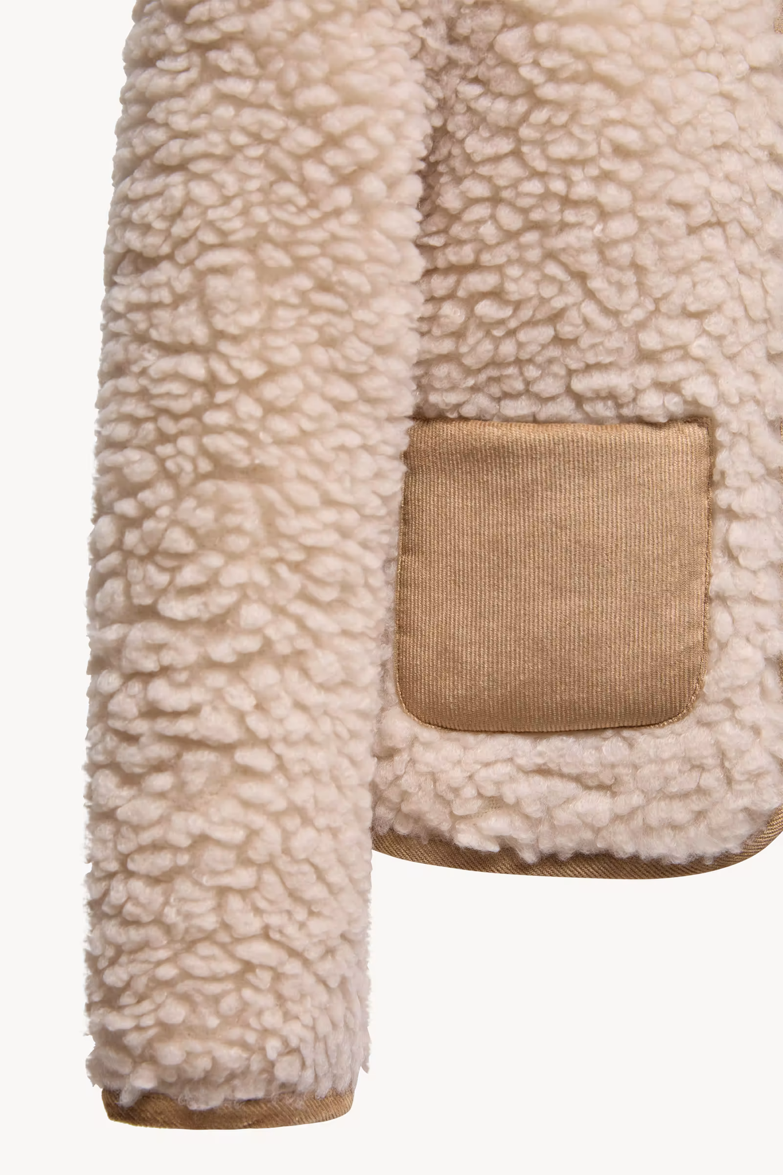 Teddy Zip-Up Sweatshirt