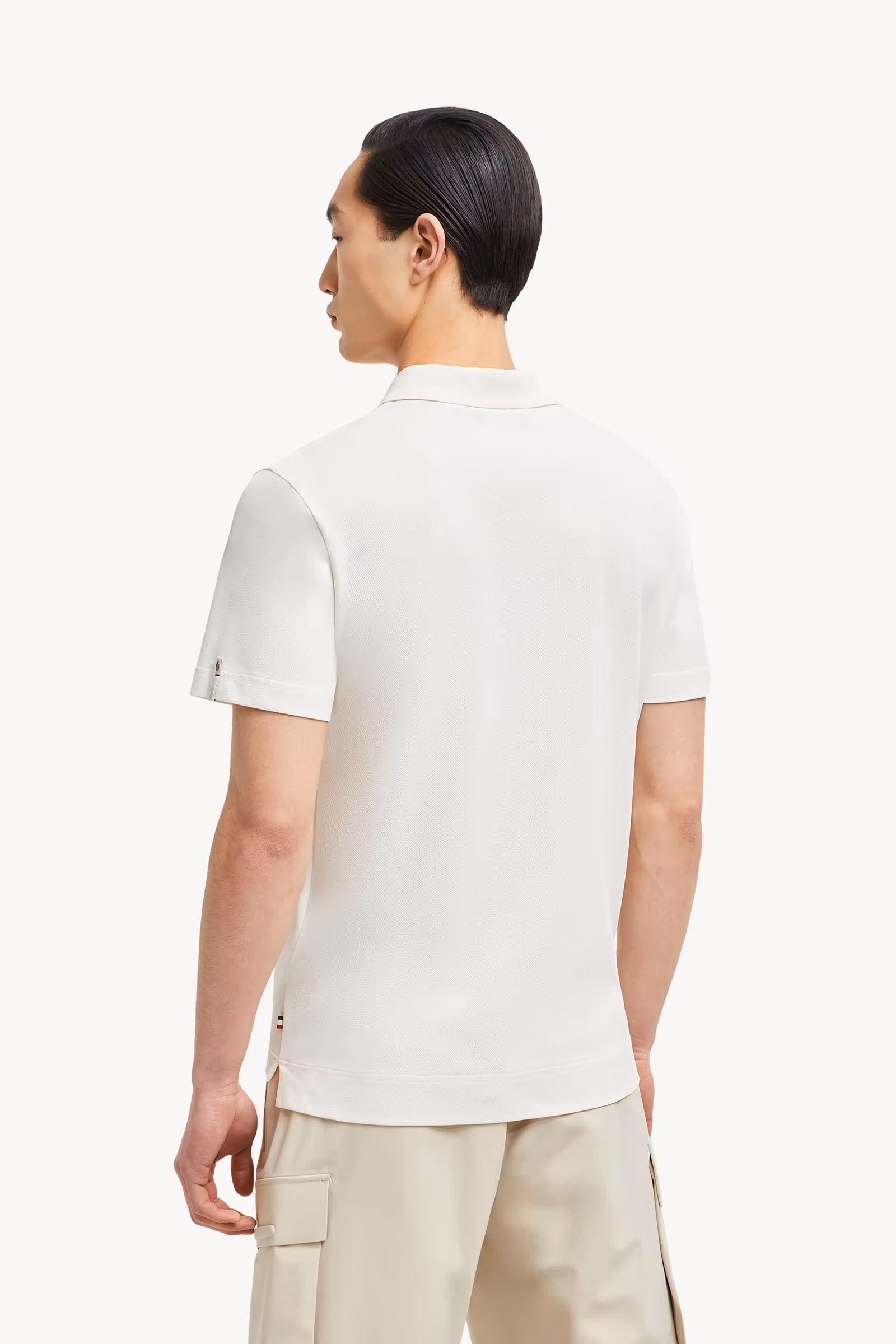 Logo Patch Polo Shirt