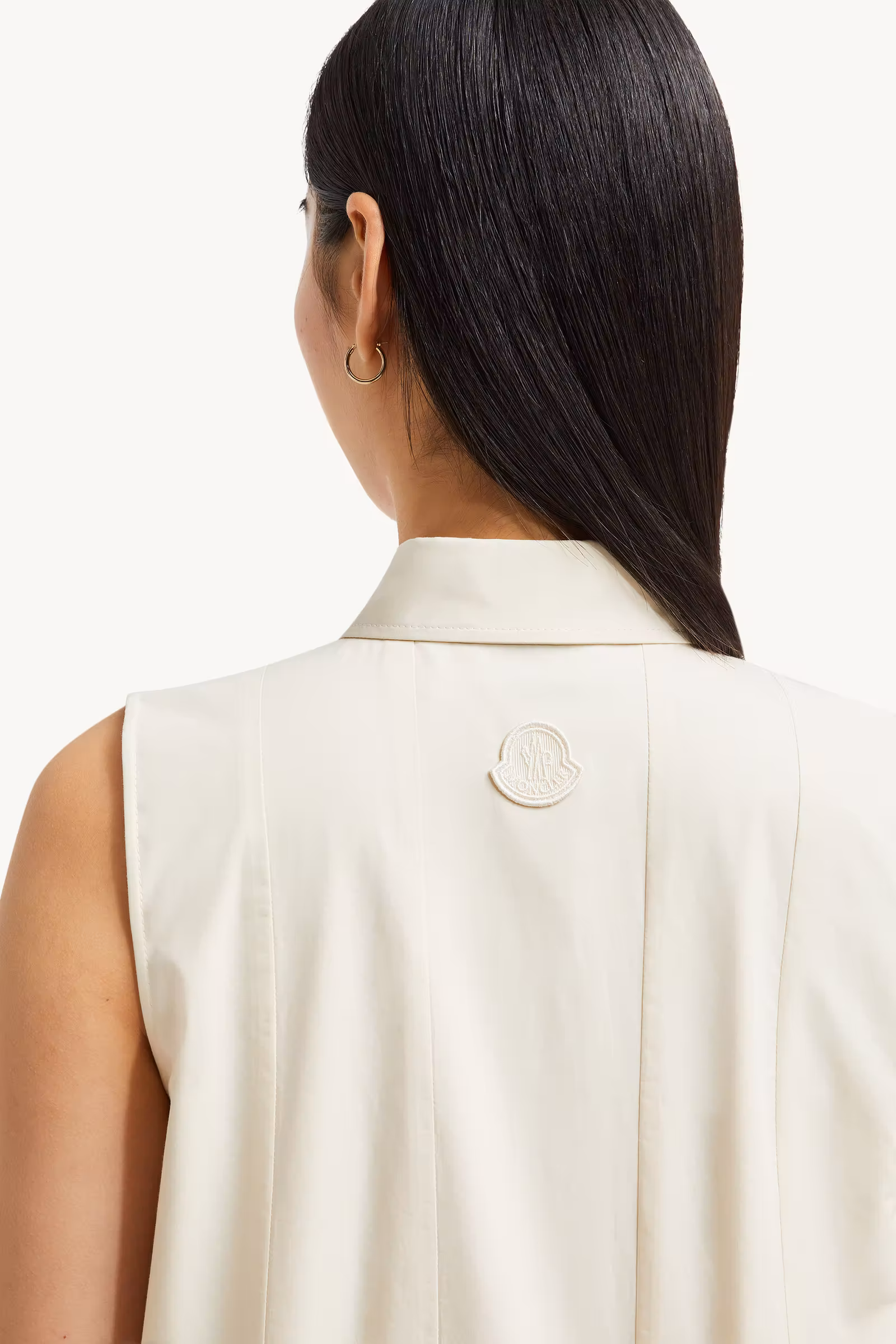 Cotton & Silk Mini Shirt Dress