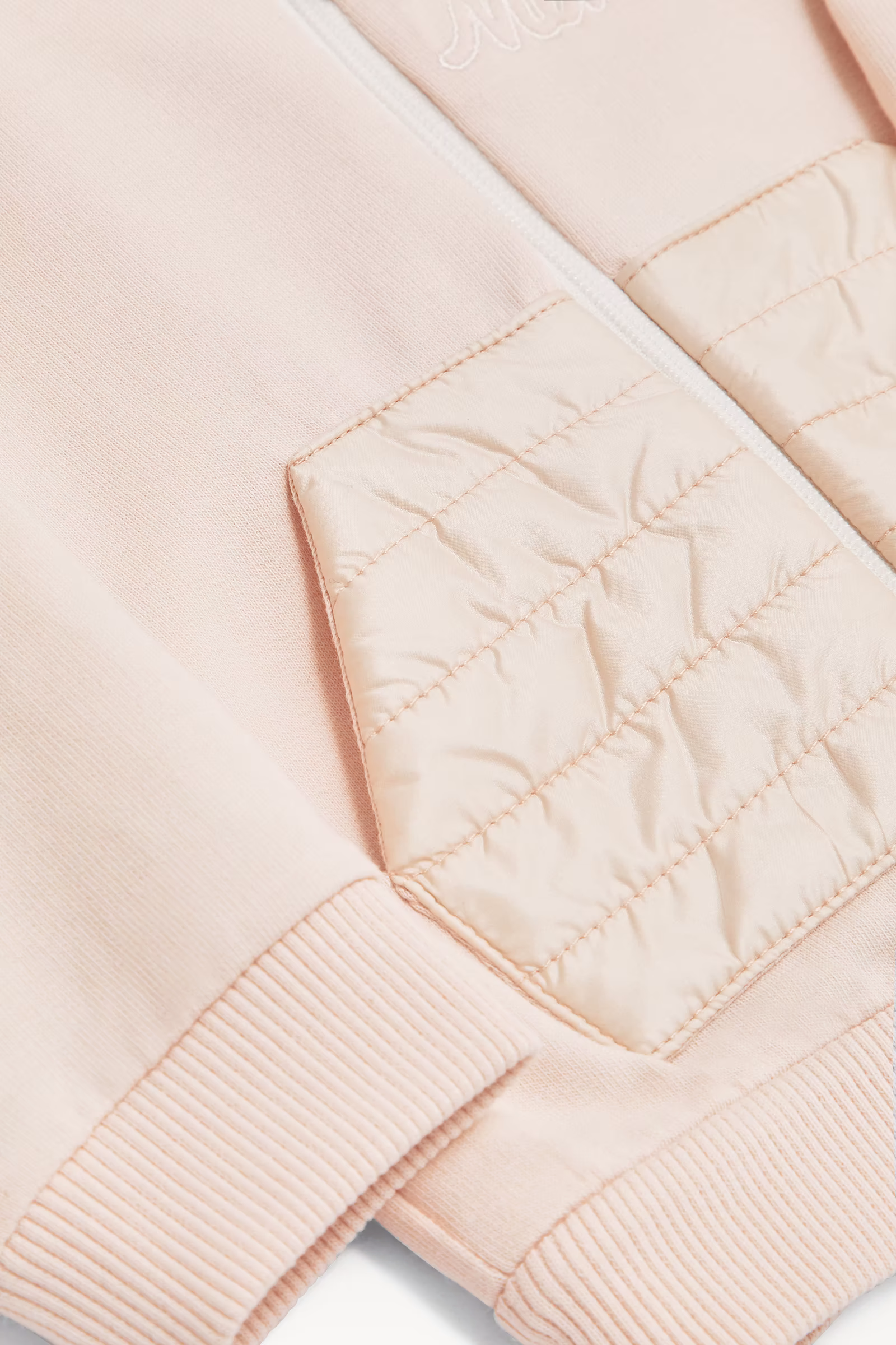 Embroidered Logo Cotton Sweatsuit Set