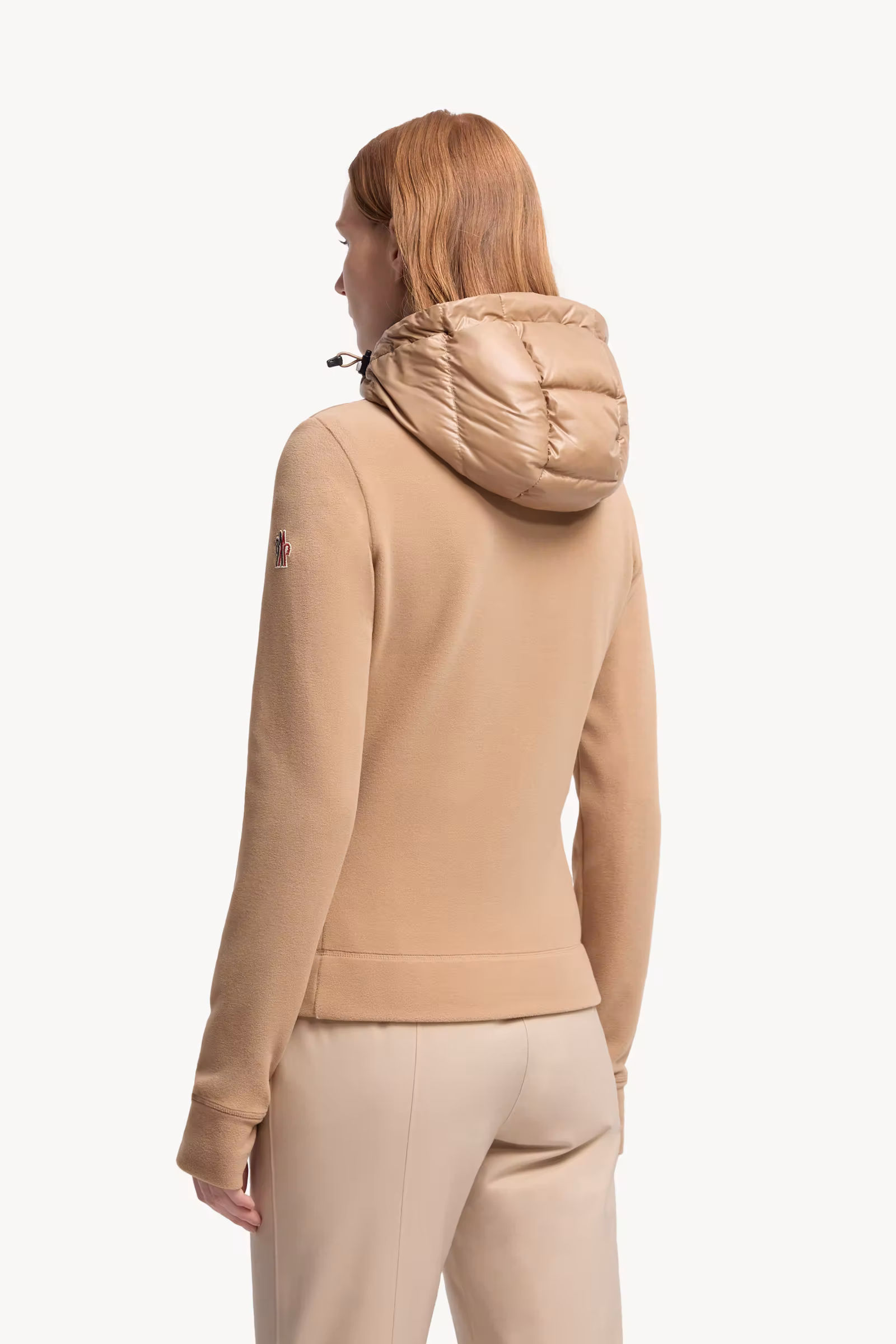 Padded Zip-Up Hoodie