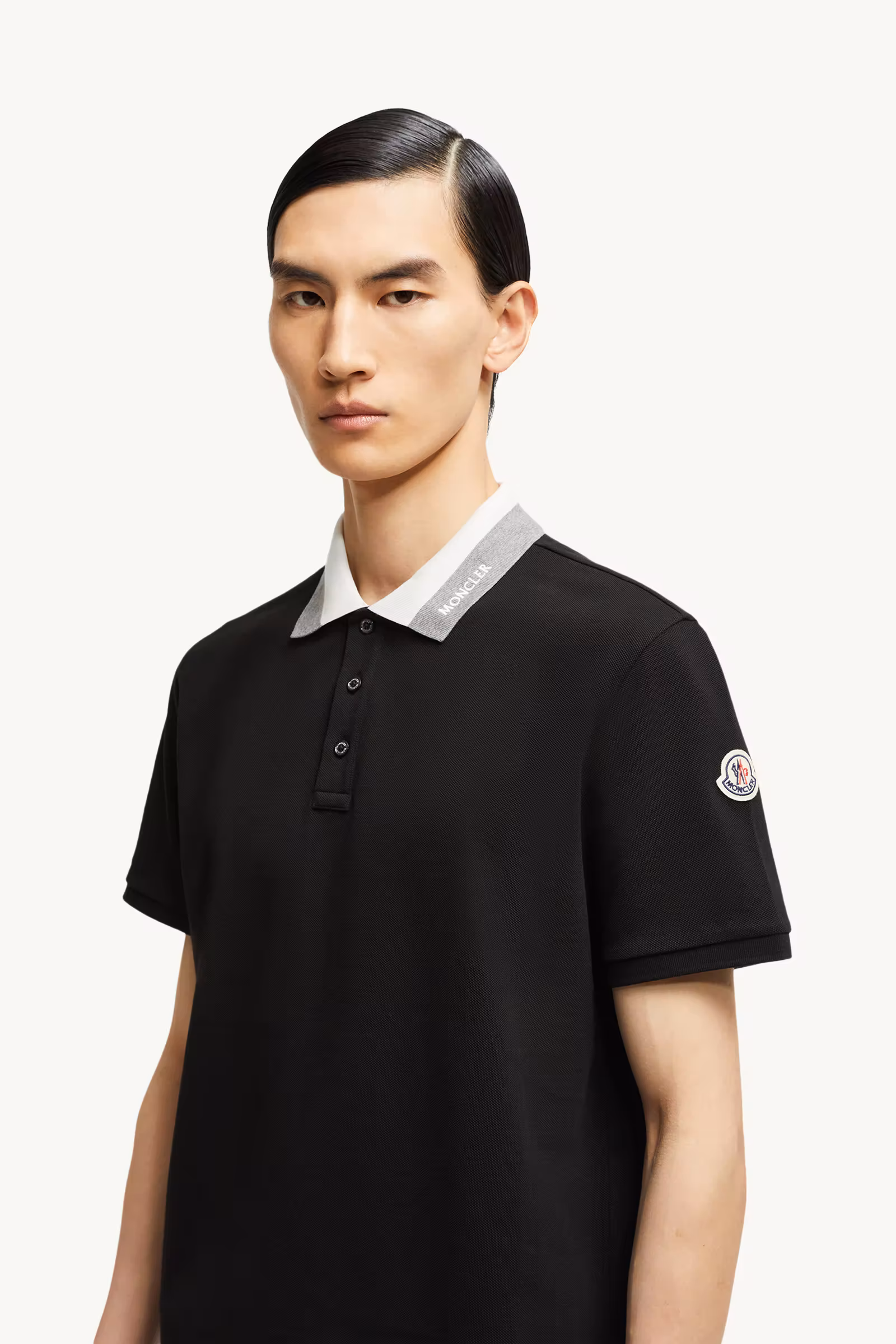 Embroidered Logo Cotton Piquet Polo Shirt