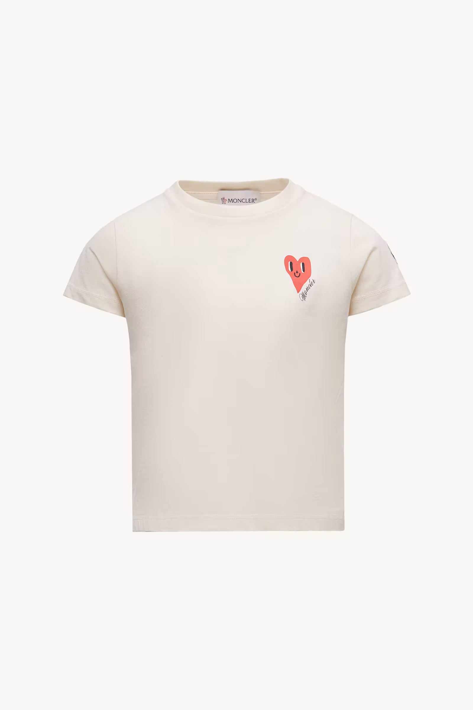 Heart Logo Cotton T-Shirt