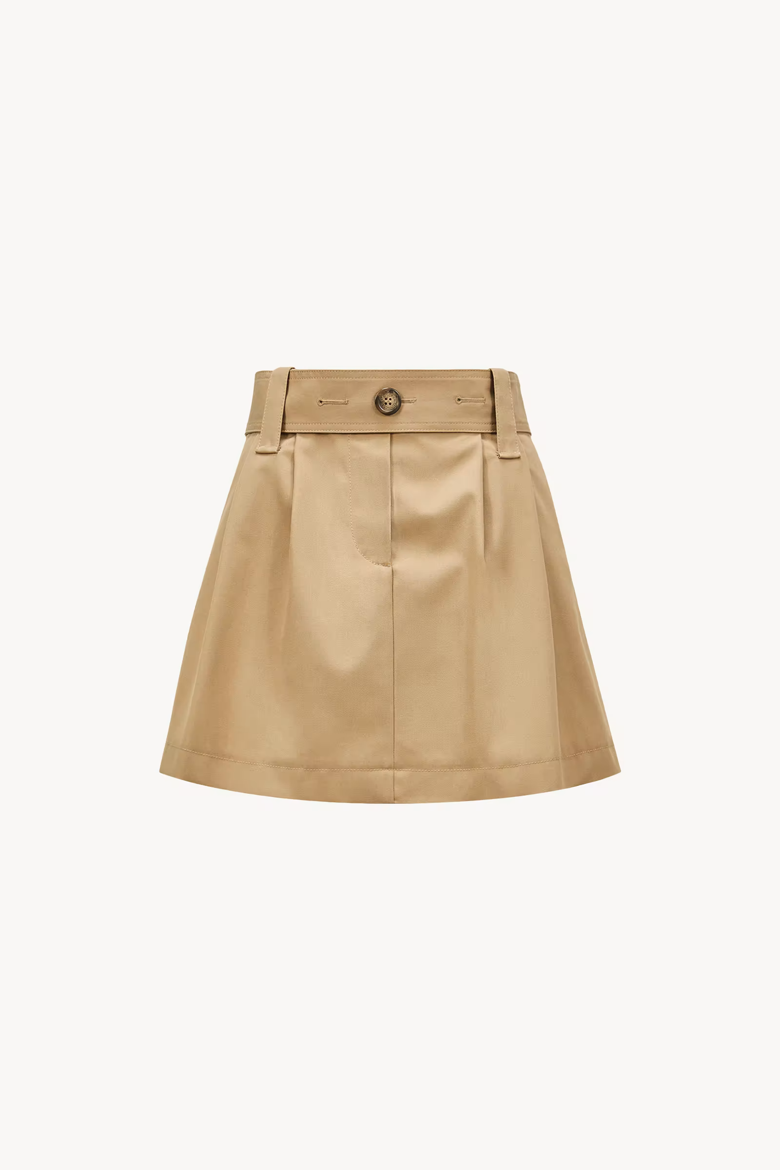 Gabardine Mini Skirt