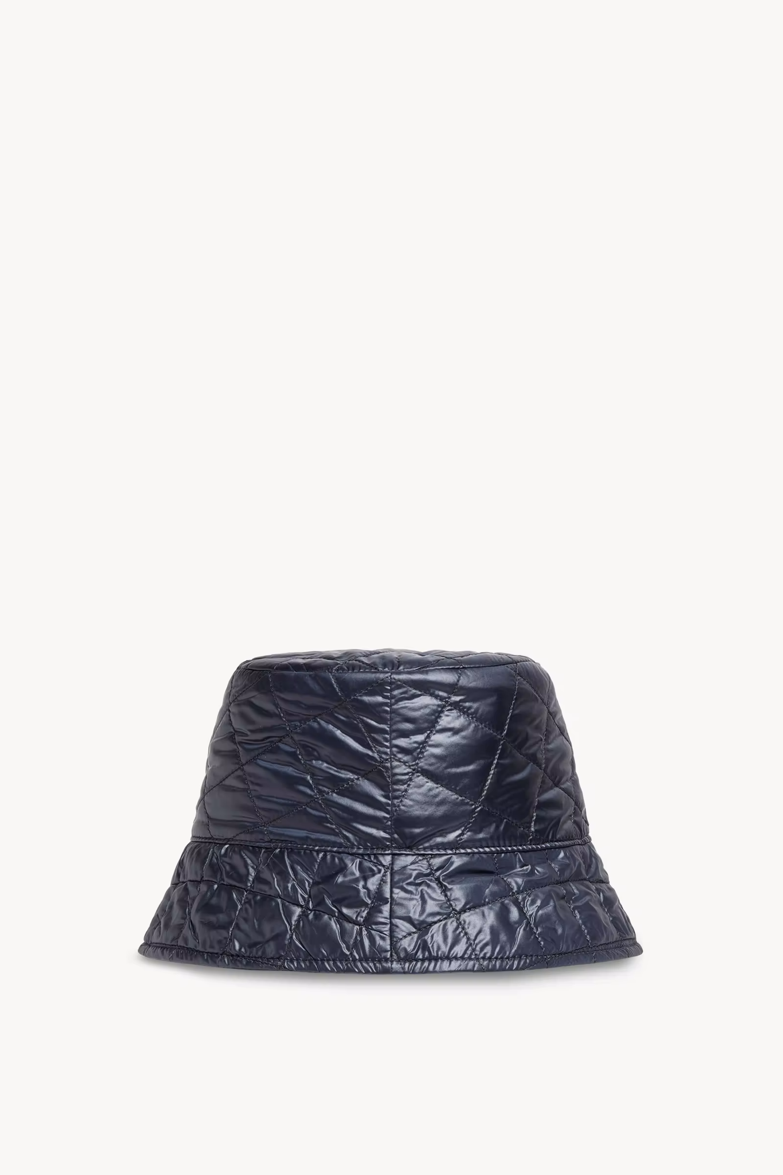 Diamond-Quilted Padded Bucket Hat
