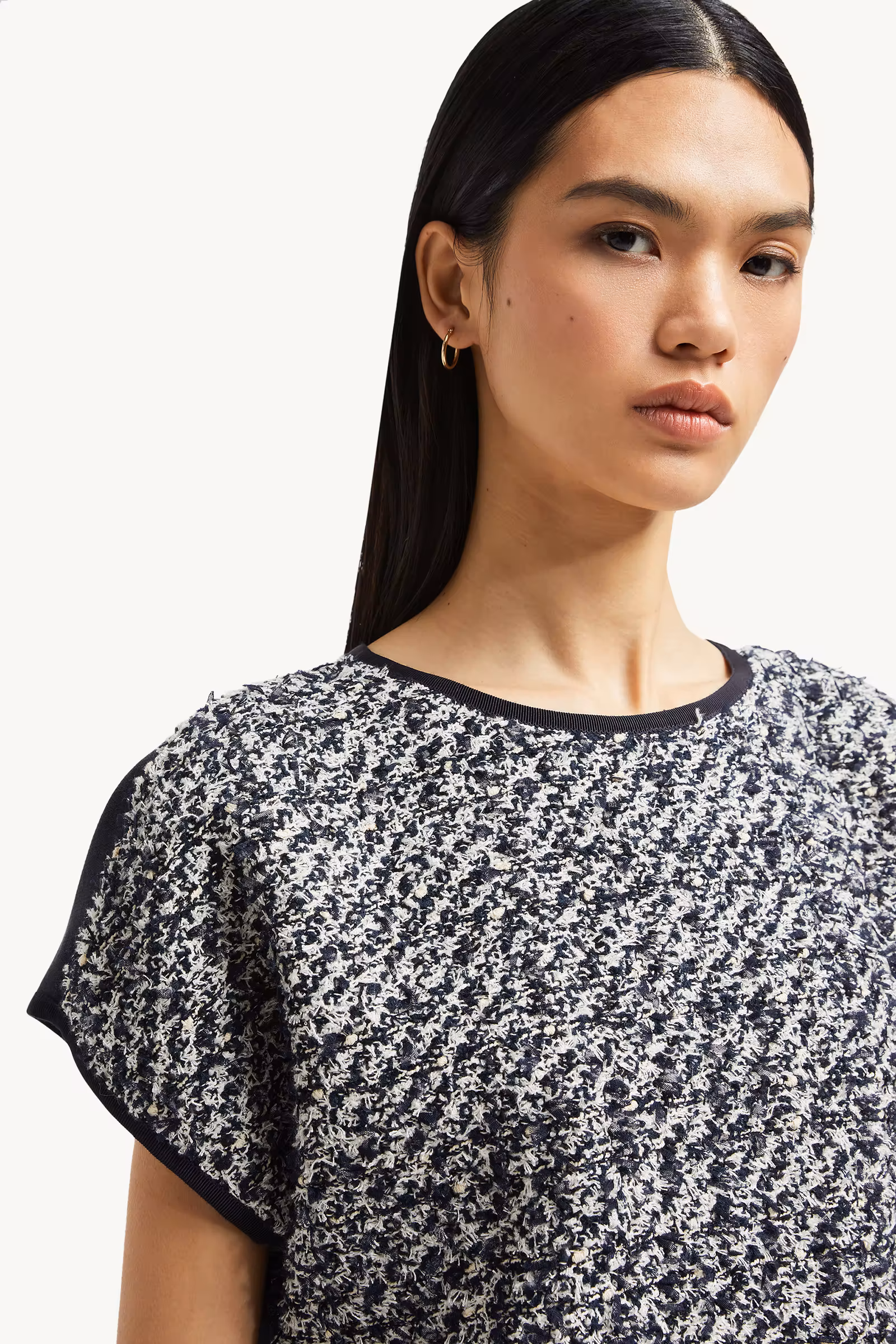 Silk & Tweed Top