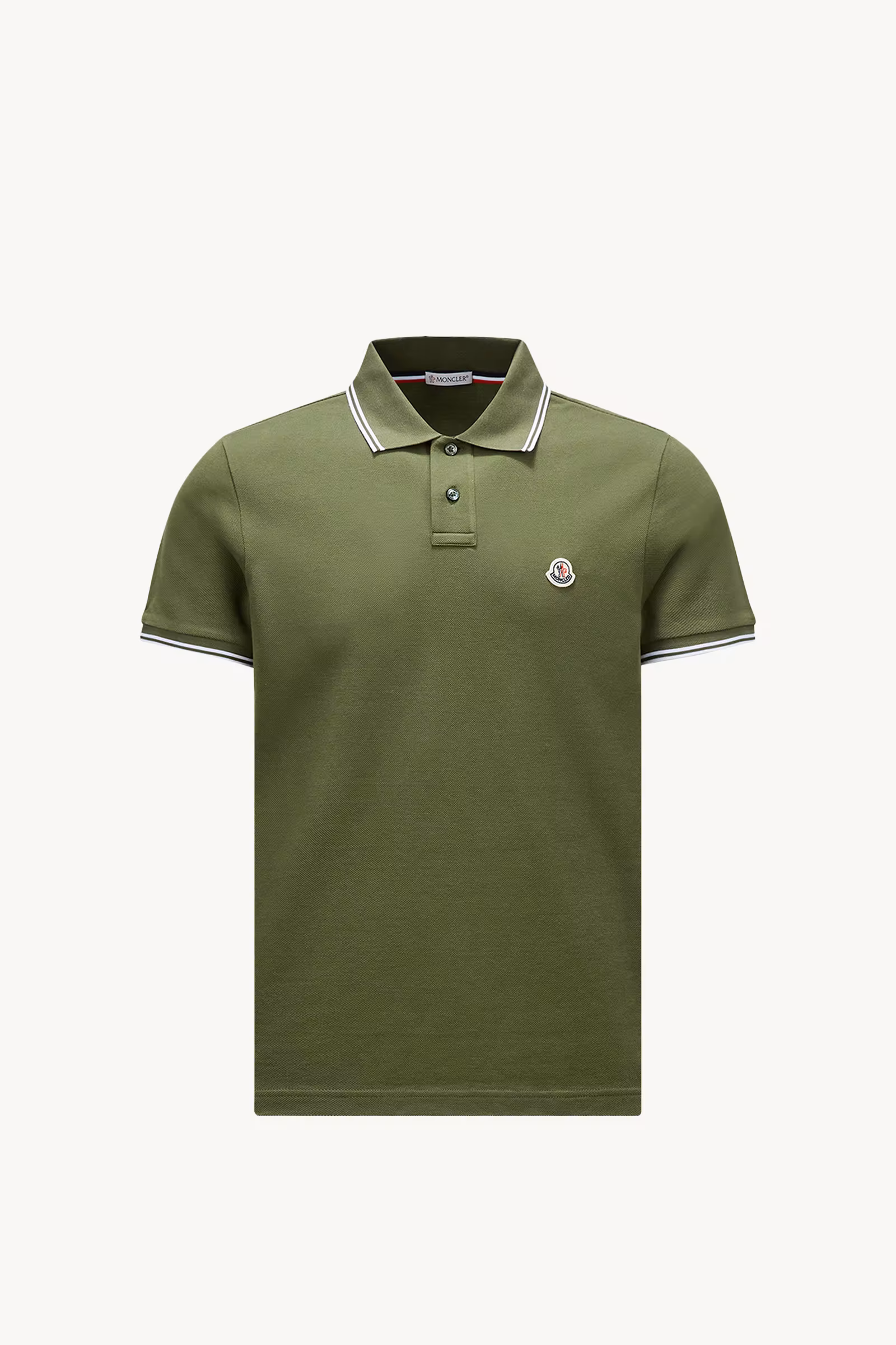 Logo Patch Cotton Polo Shirt