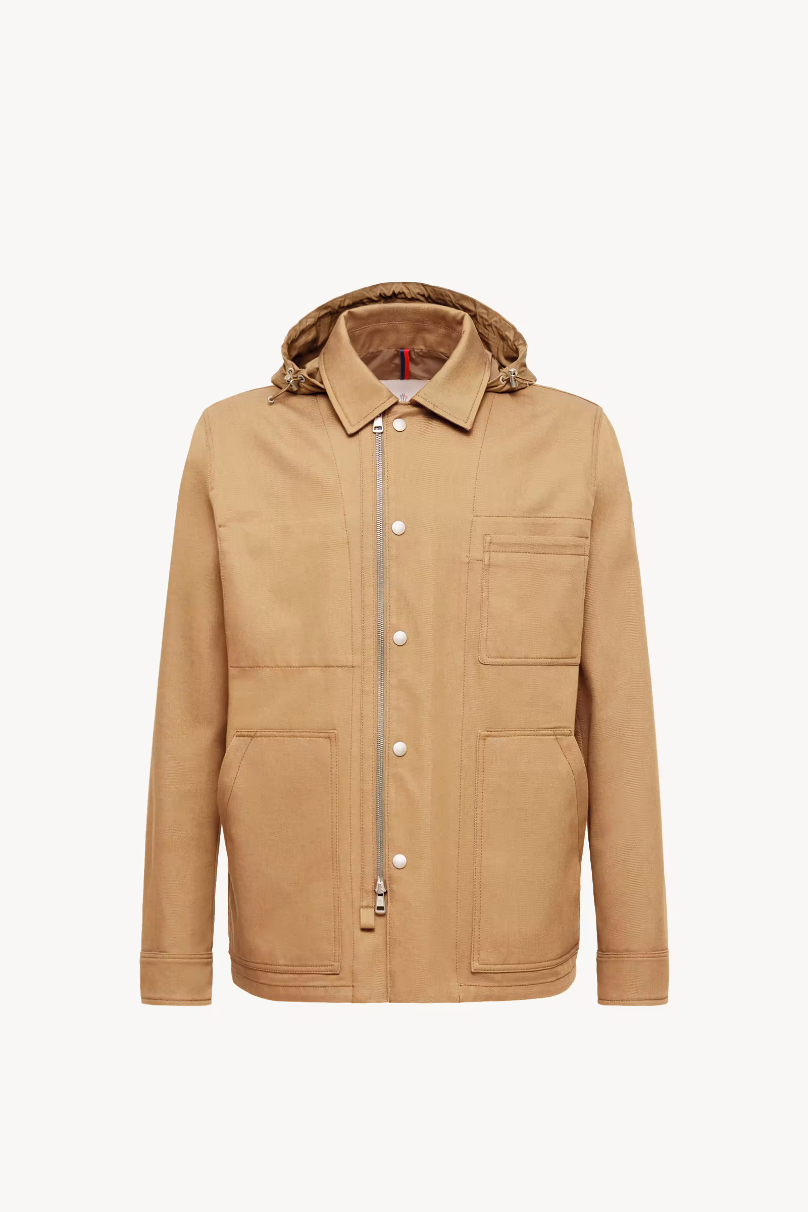 Guerledan Hooded Cotton Shirt Jacket