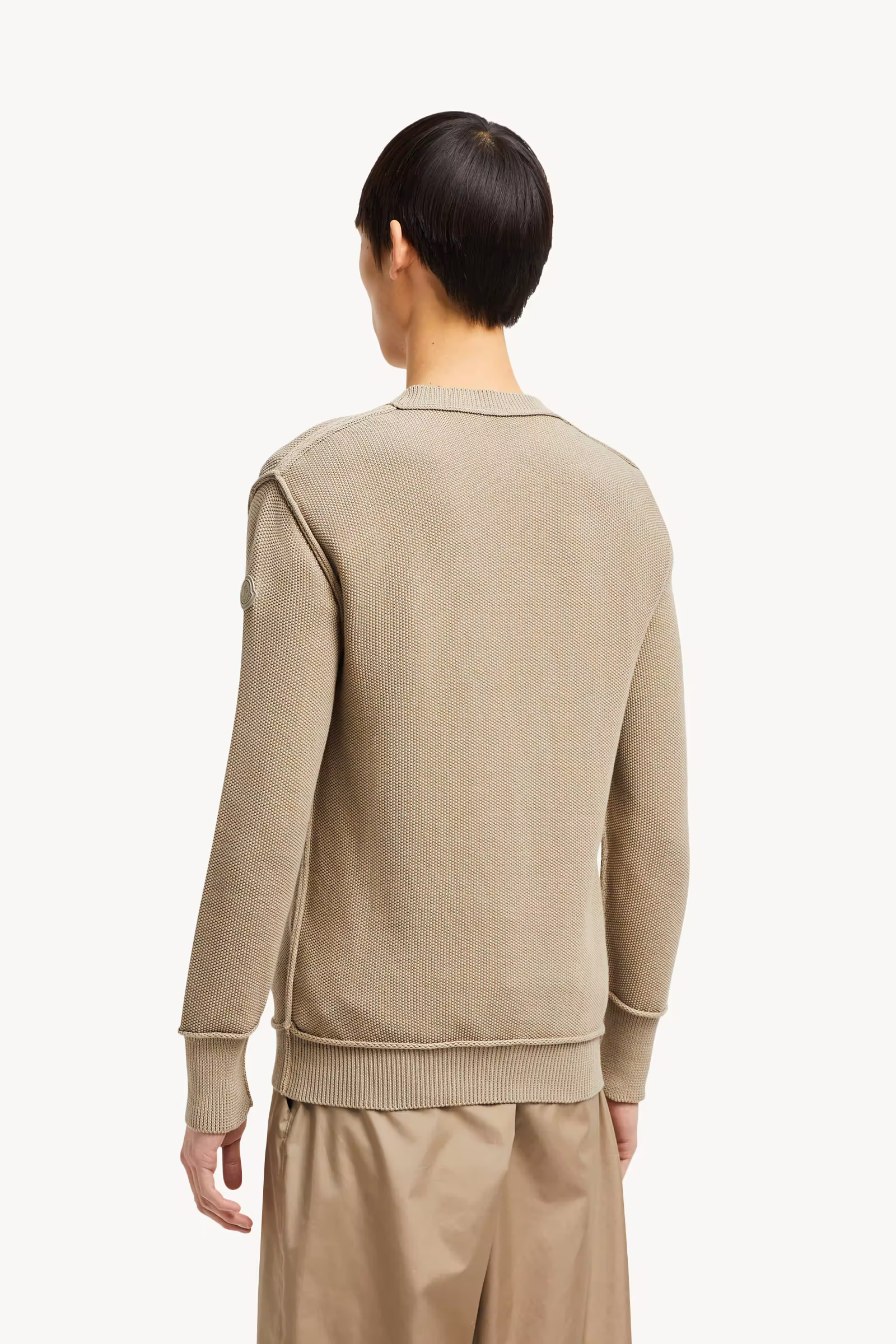 Textured Cotton Sweater