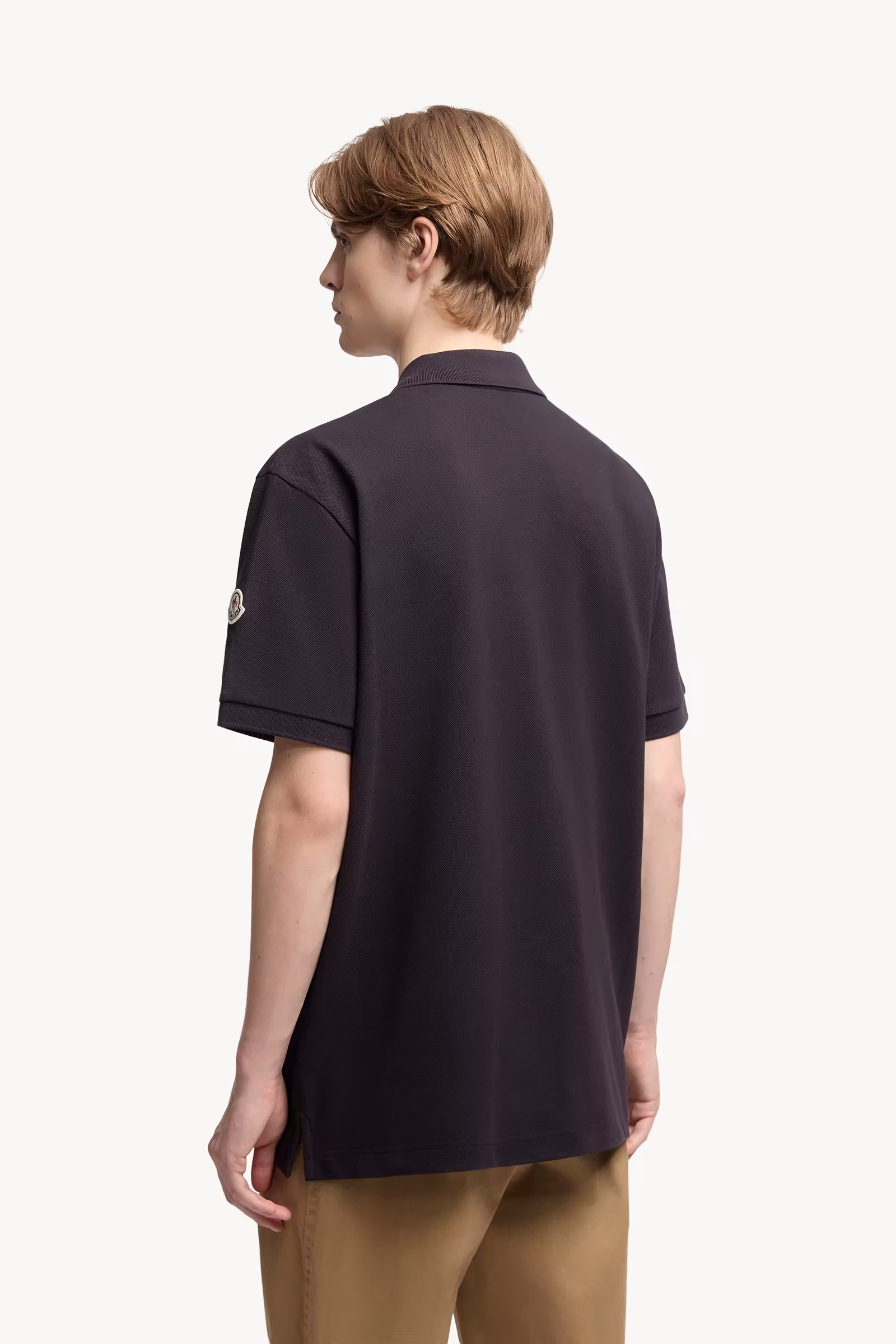 Monogram Cotton Piquet Polo Shirt