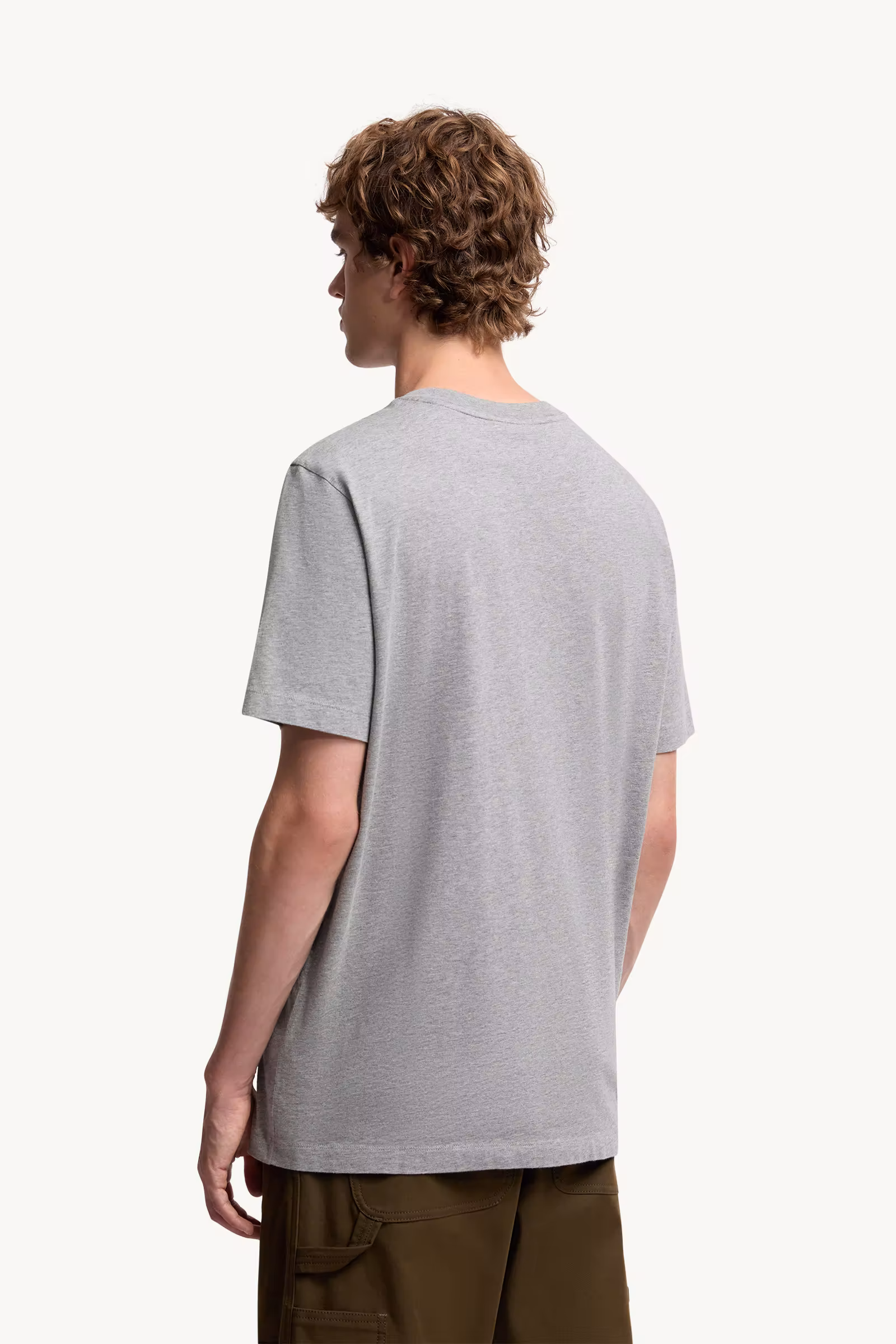 Logo Patch Cotton T-Shirt (Pack of Three)