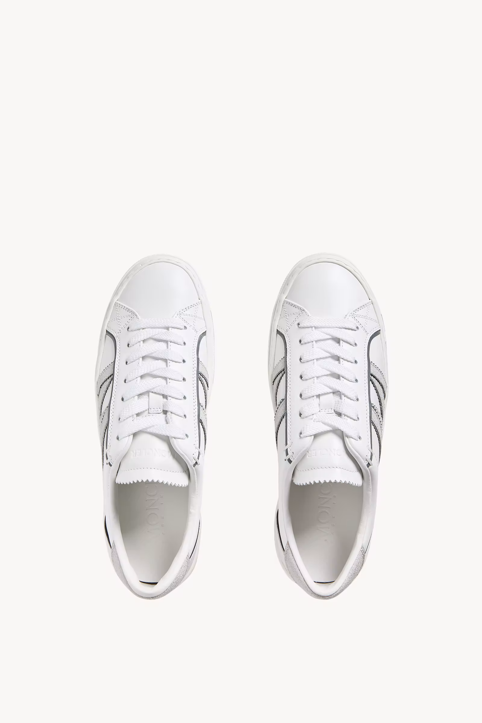Monaco2 Leather & Glitter Sneakers