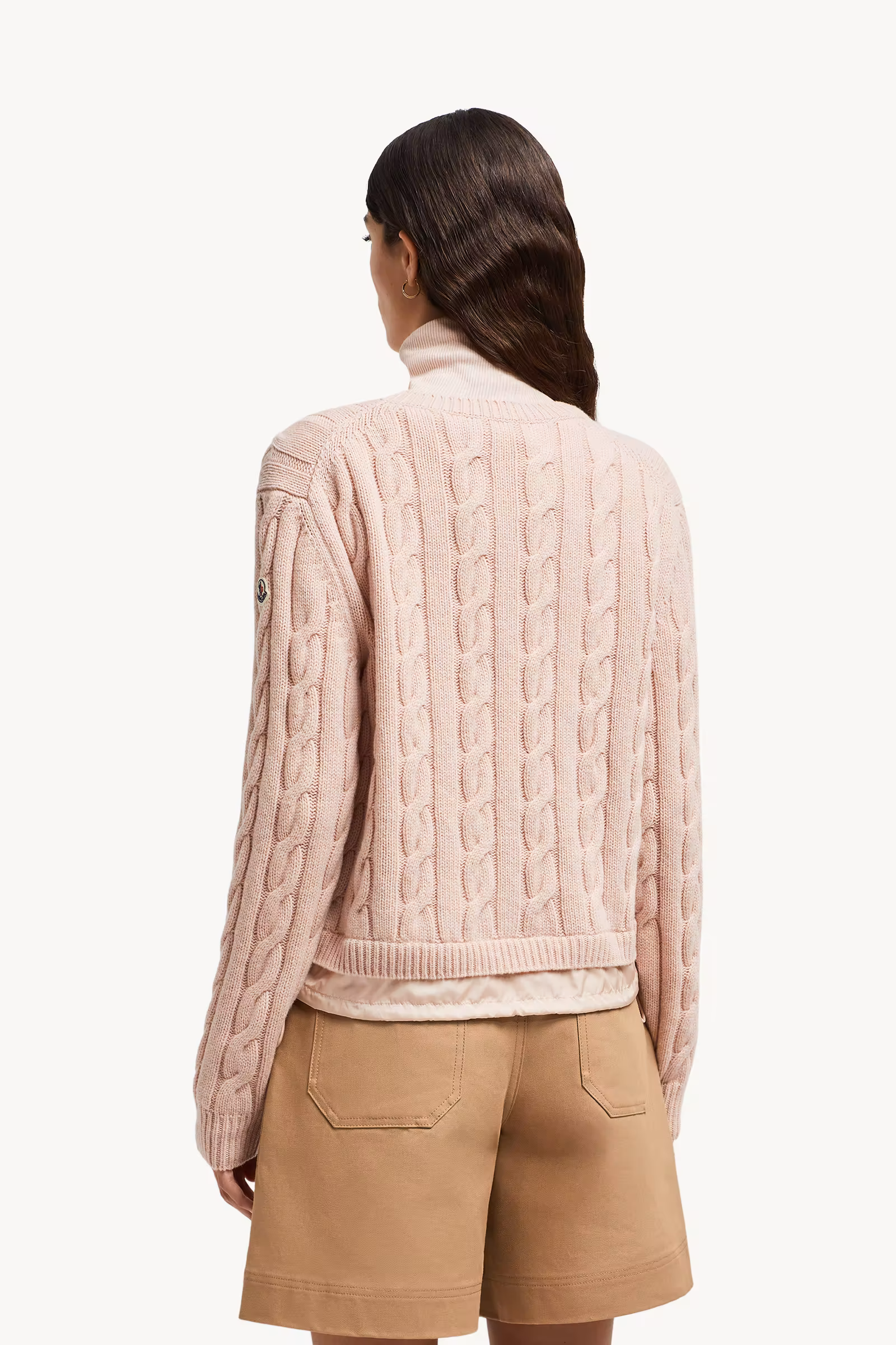 Wool & Cashmere Cable Knit Sweater