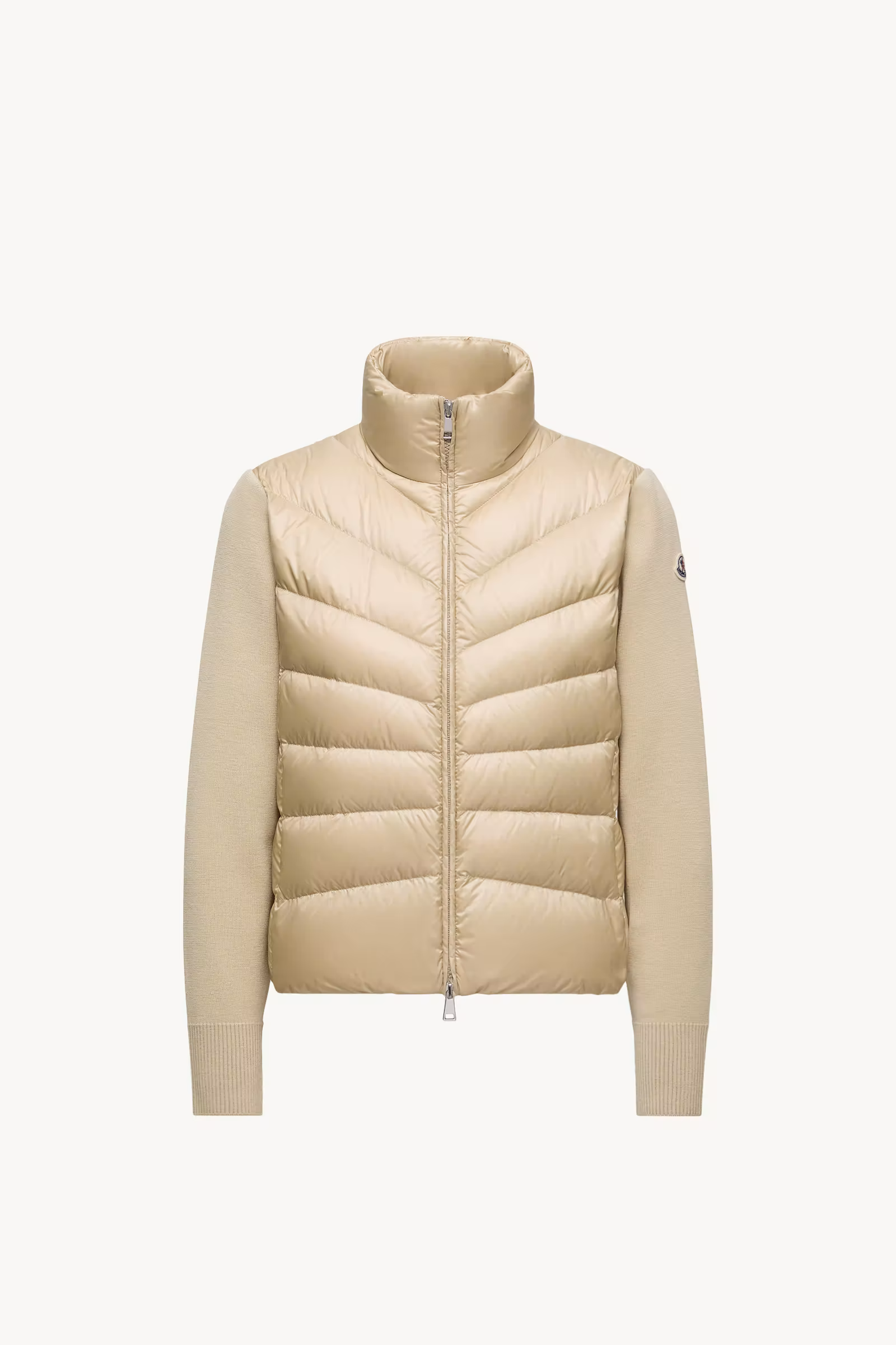 Padded Wool Cardigan