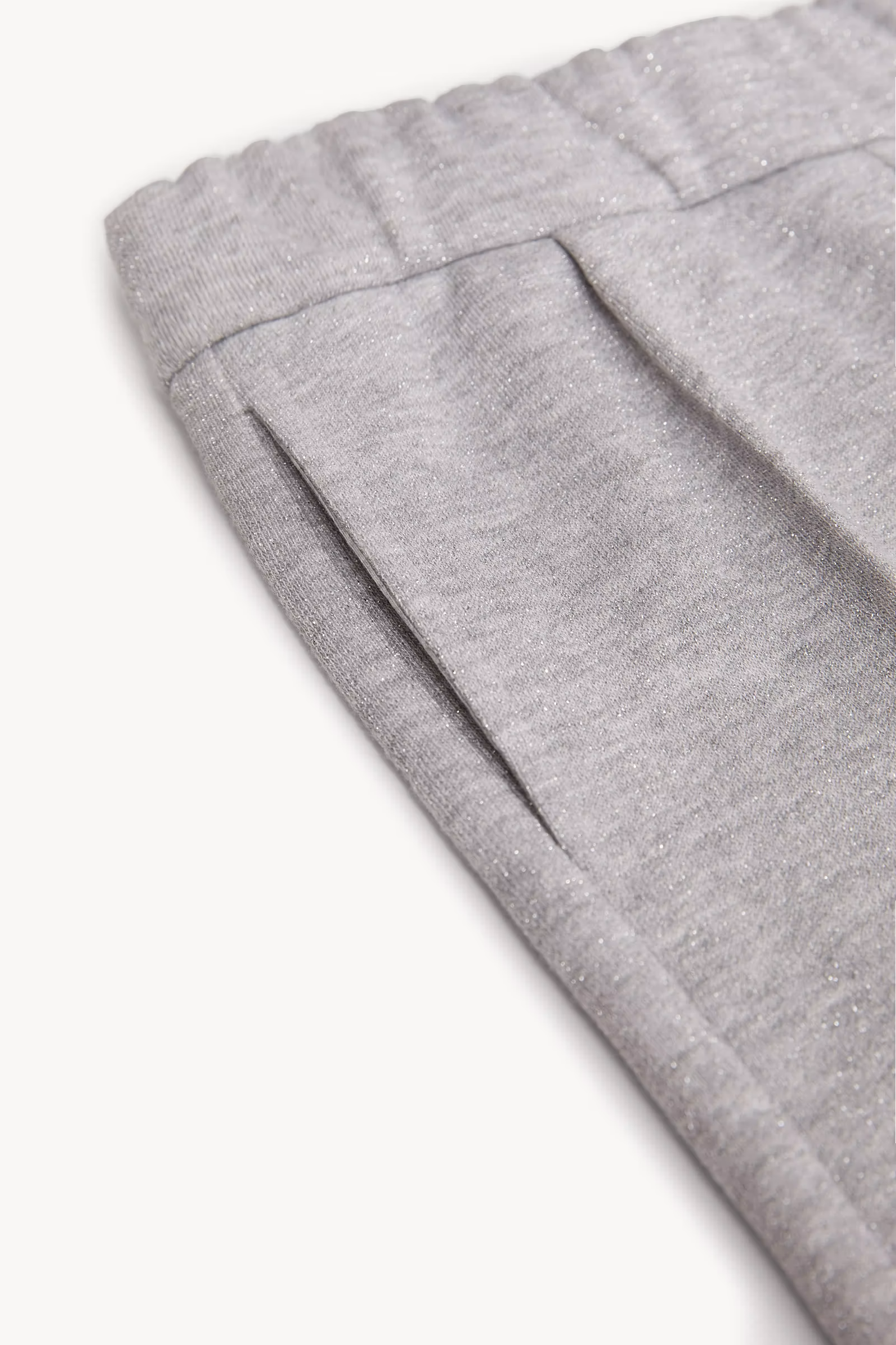 Metallic Cotton Sweatsuit Set