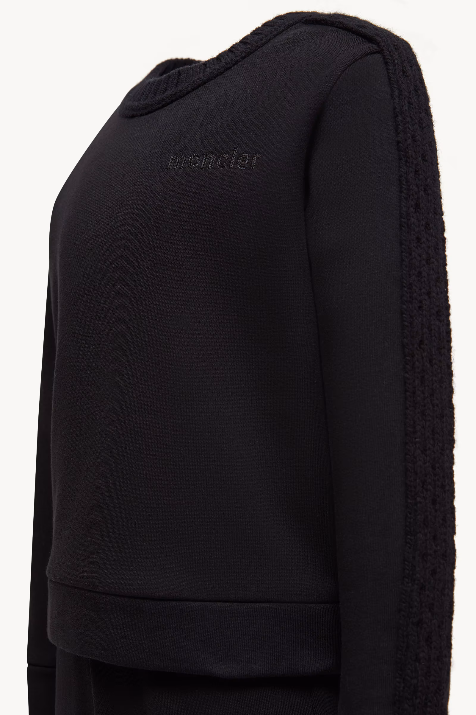 Wool-Trimmed Cotton Sweatsuit Set