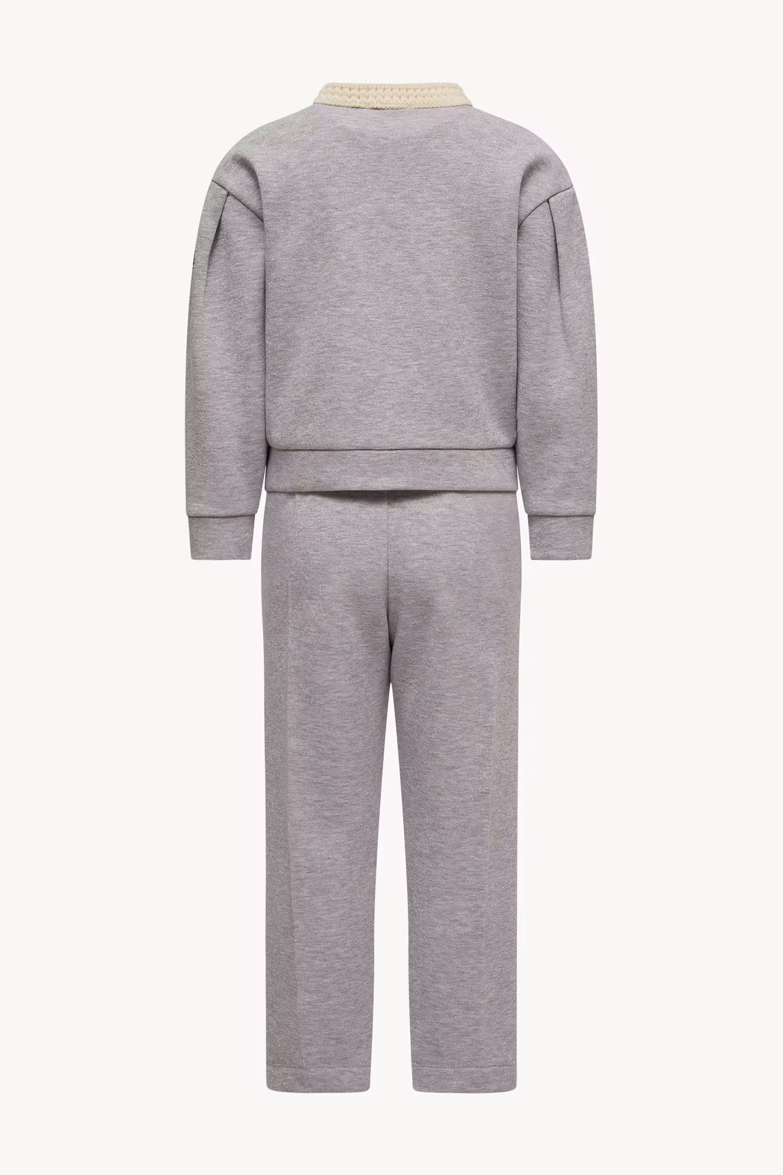 Metallic Cotton Sweatsuit Set