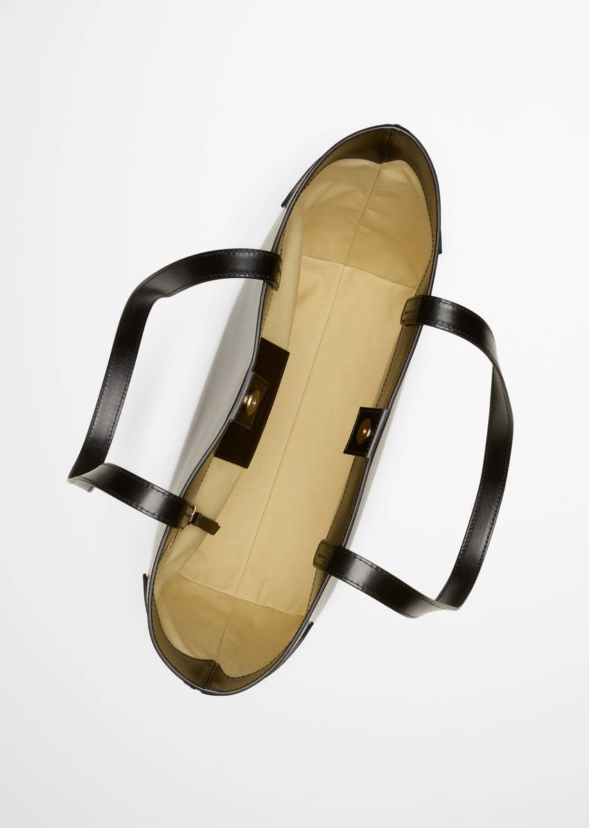 Shopper large with side straps