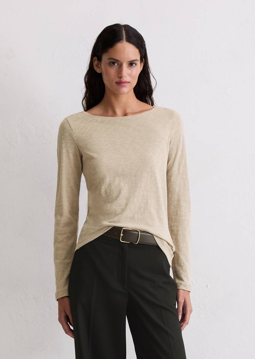 U-boat longsleeve regular made from organic cotton quality