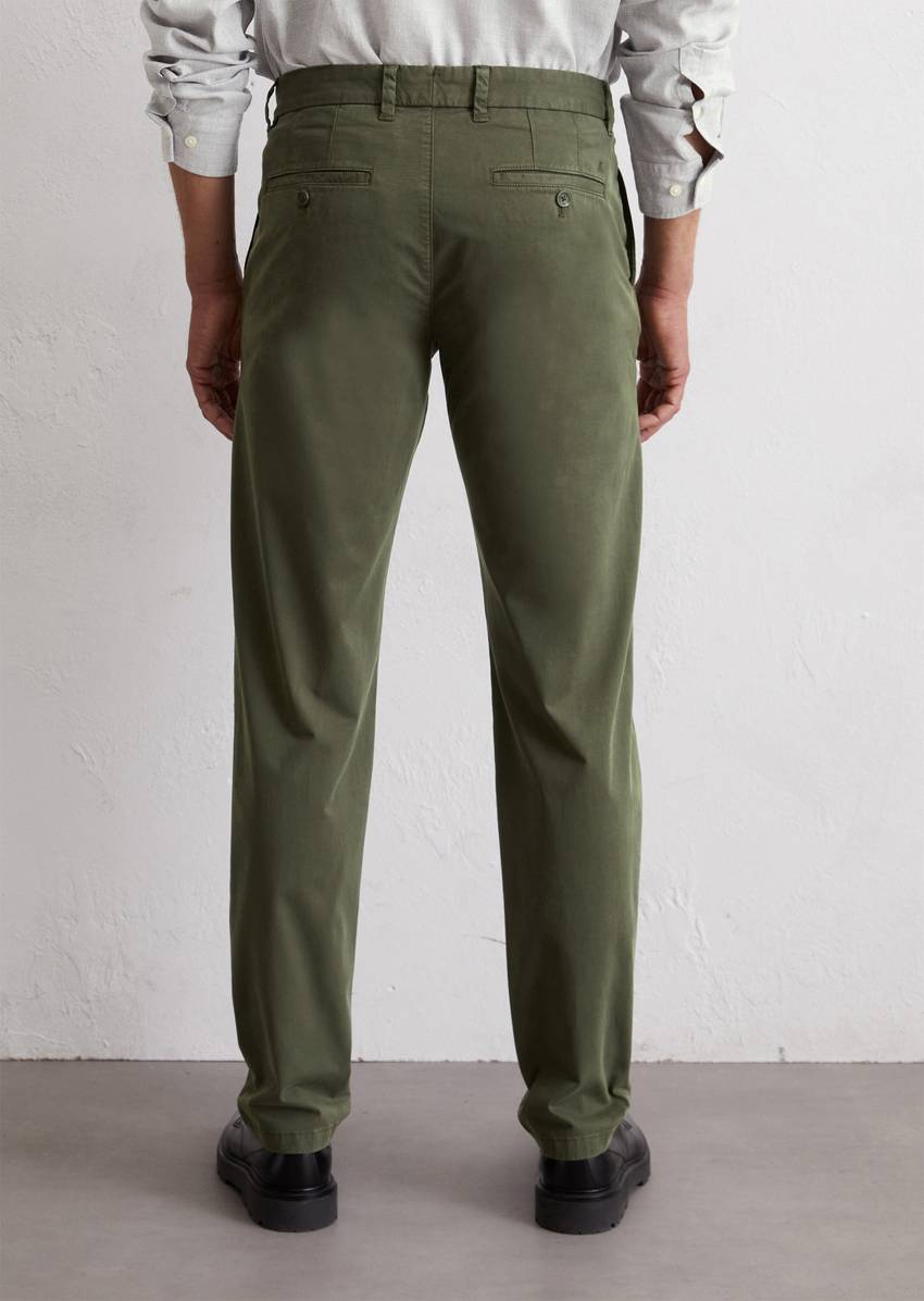 Chino model Osby tapered made from an organic cotton blend