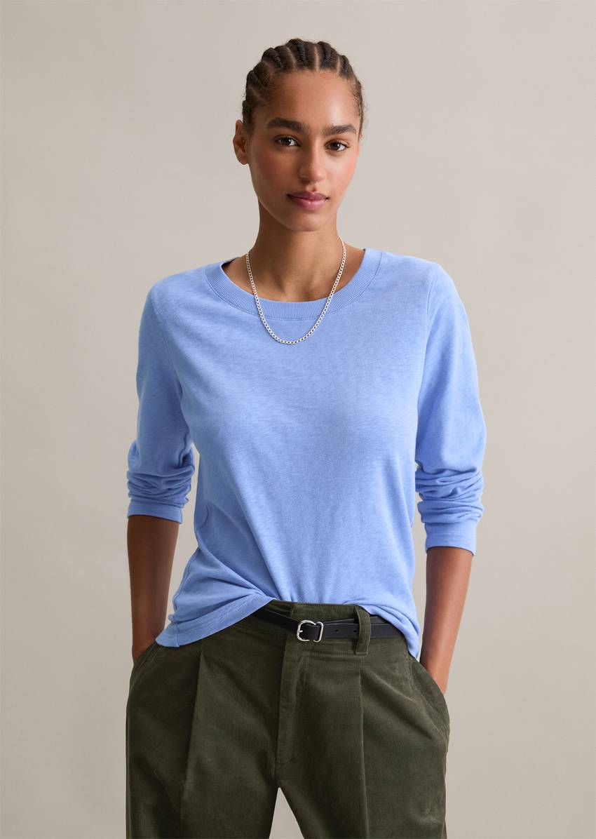 DfC Longsleeve regular made from heavy slub jersey