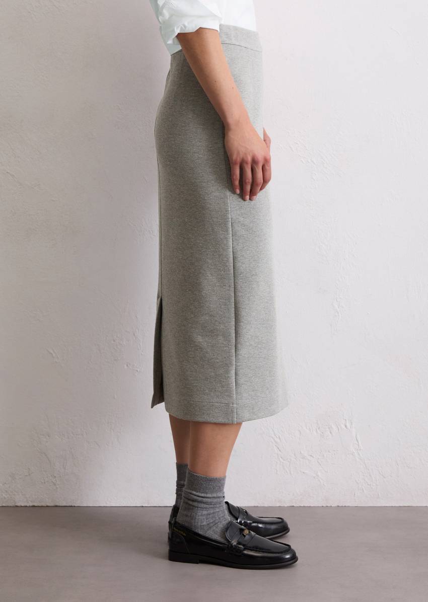Jersey skirt regular made from interlock quality