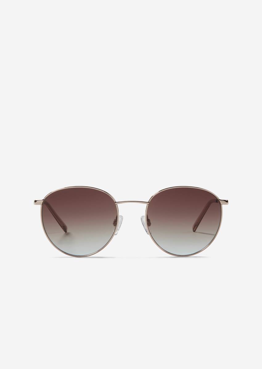 Unisex sunglasses with metal frames