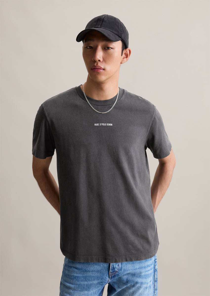 Relaxed T-shirt made from soft-touch organic cotton