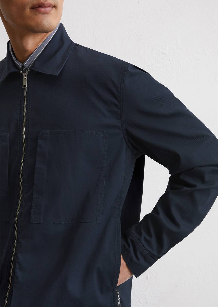 Overshirt made from pure organic cotton
