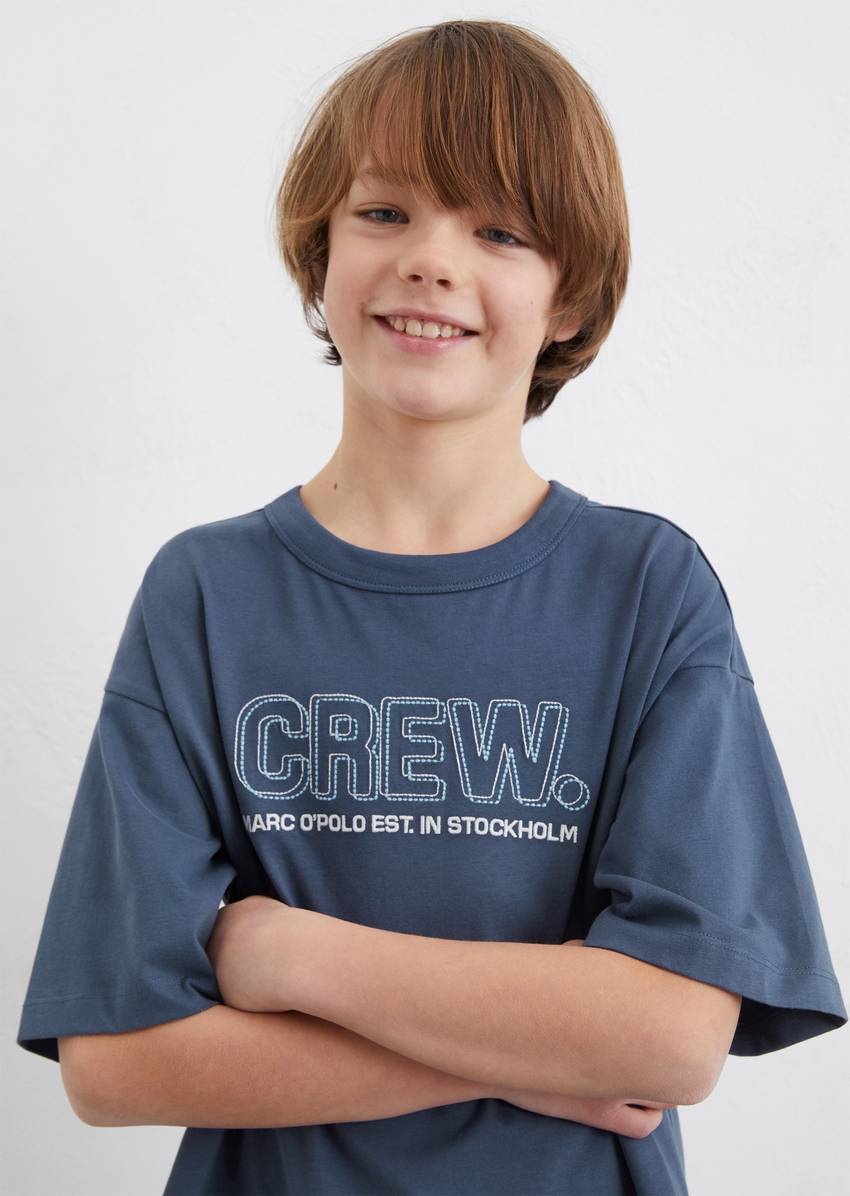 TEENS-BOYS with embroidered chest print