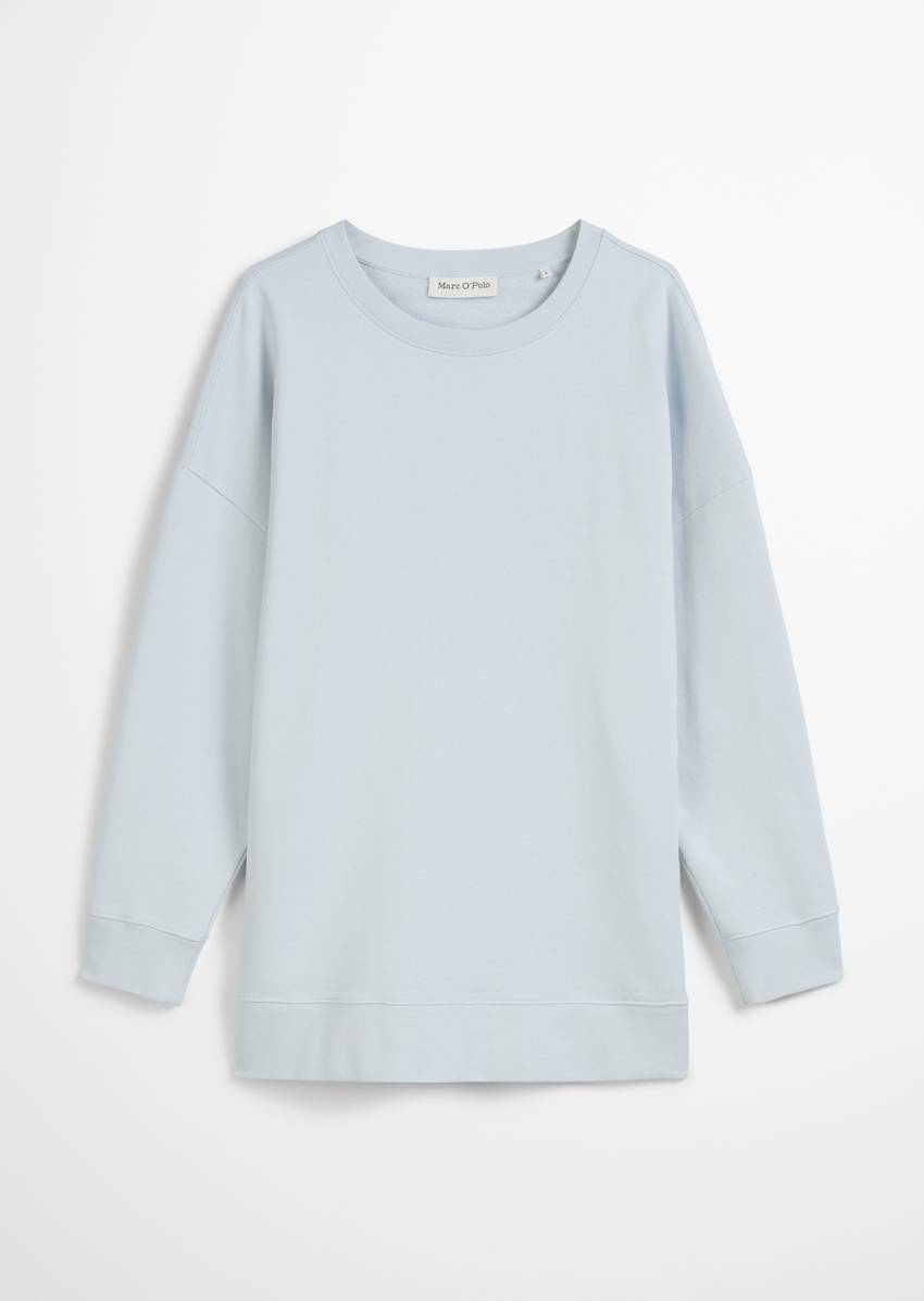 Logo sweatshirt loose made from organic cotton