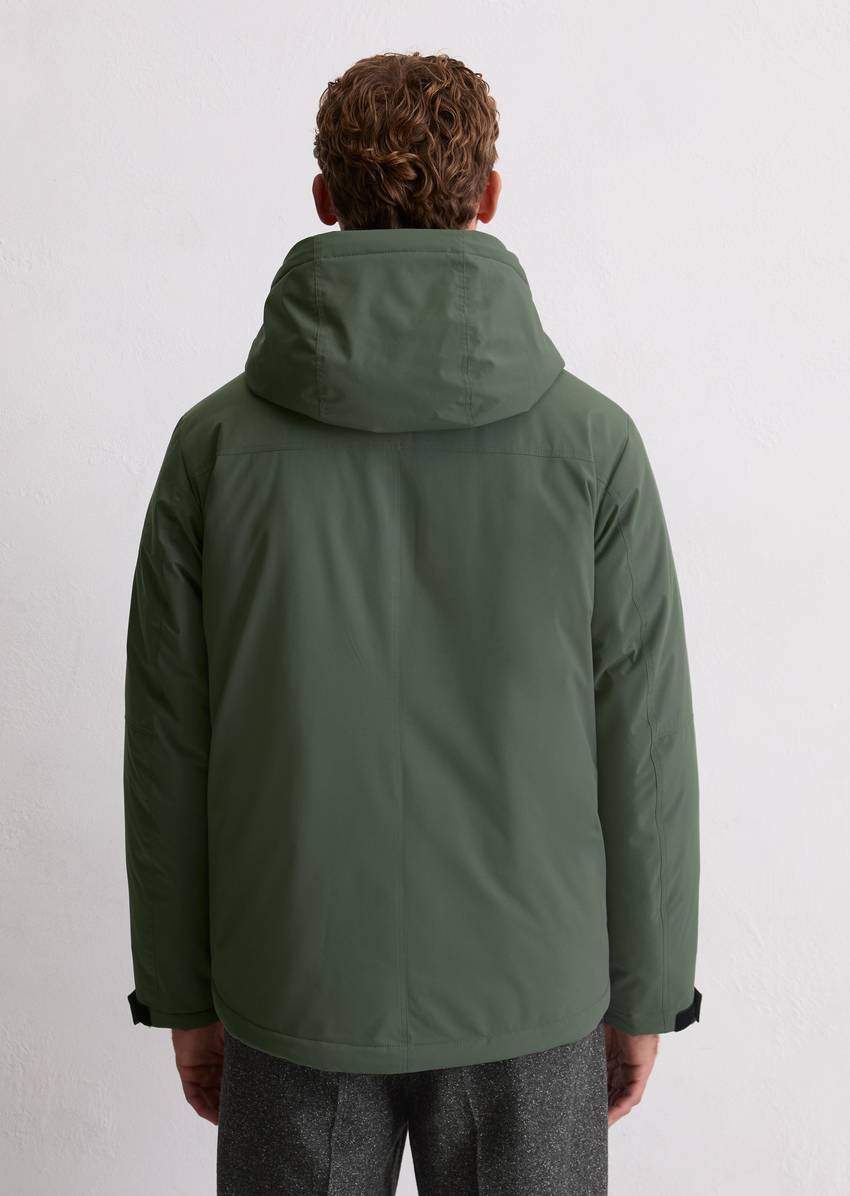 Hooded jacket regular with soft padding from Unifi REPREVE®