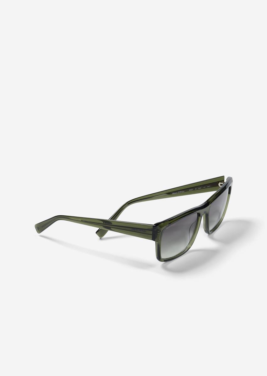 Men's sunglasses made from organic acetate