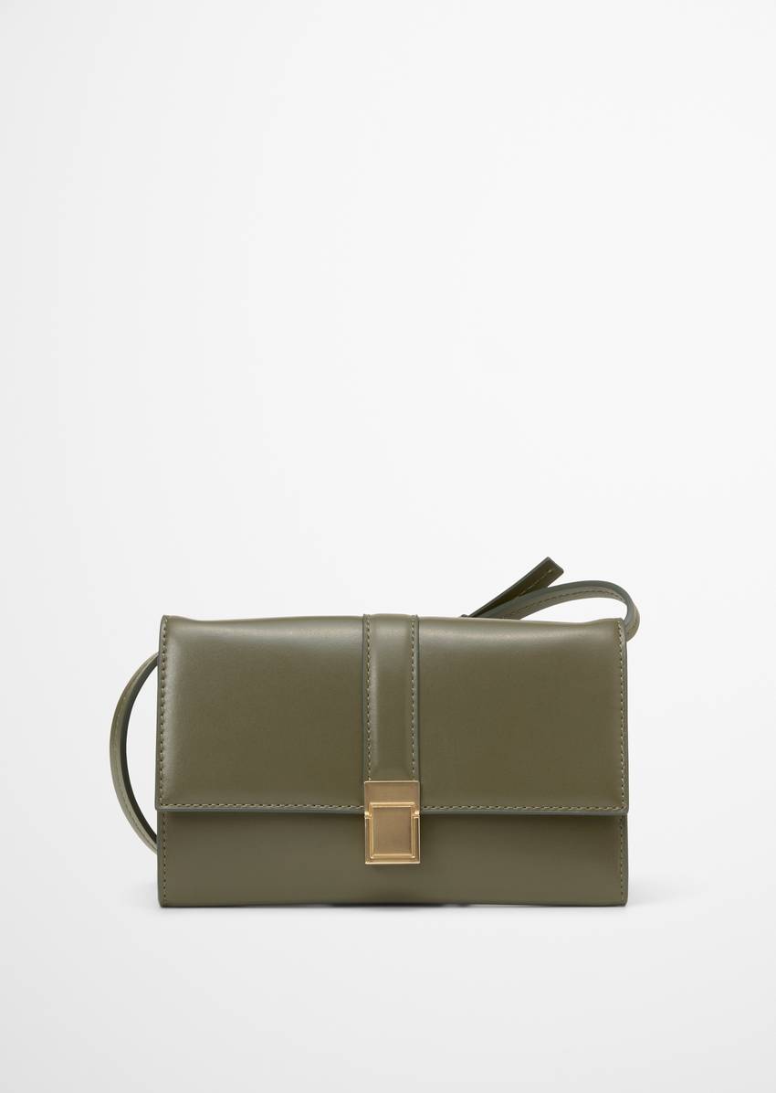 2in1 shoulder bag small made from fine cowhide